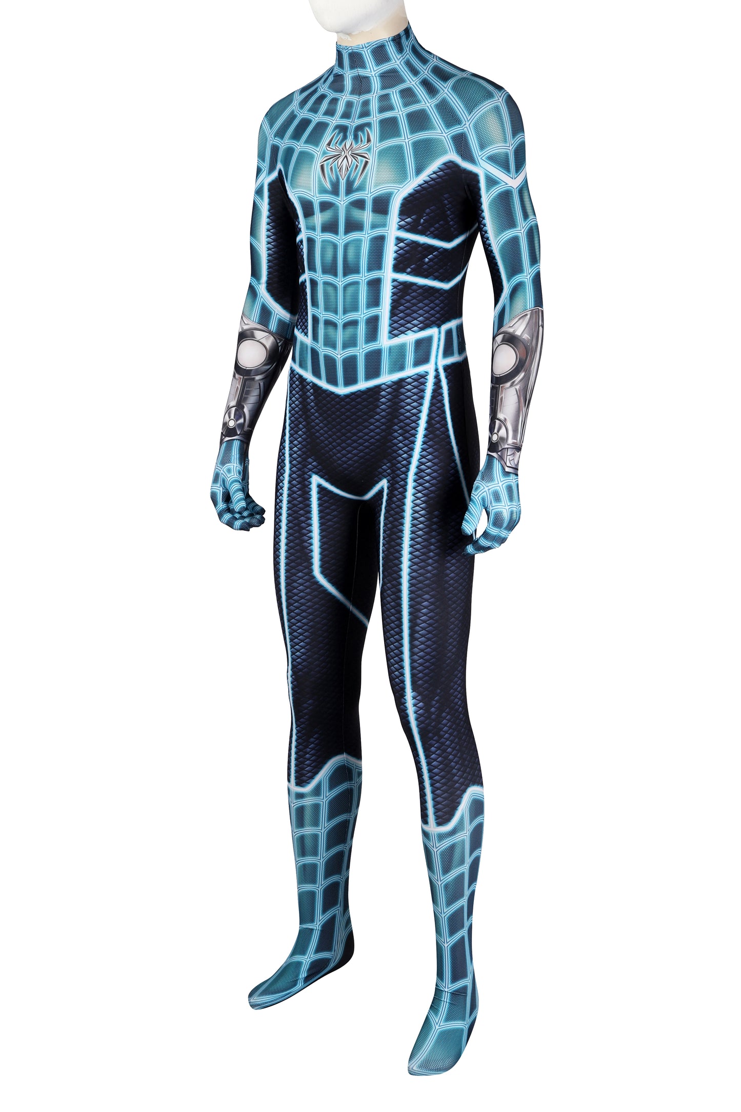 Marvel Spiderman Fear-Itself Suit Complete Cosplay Costume Outfit