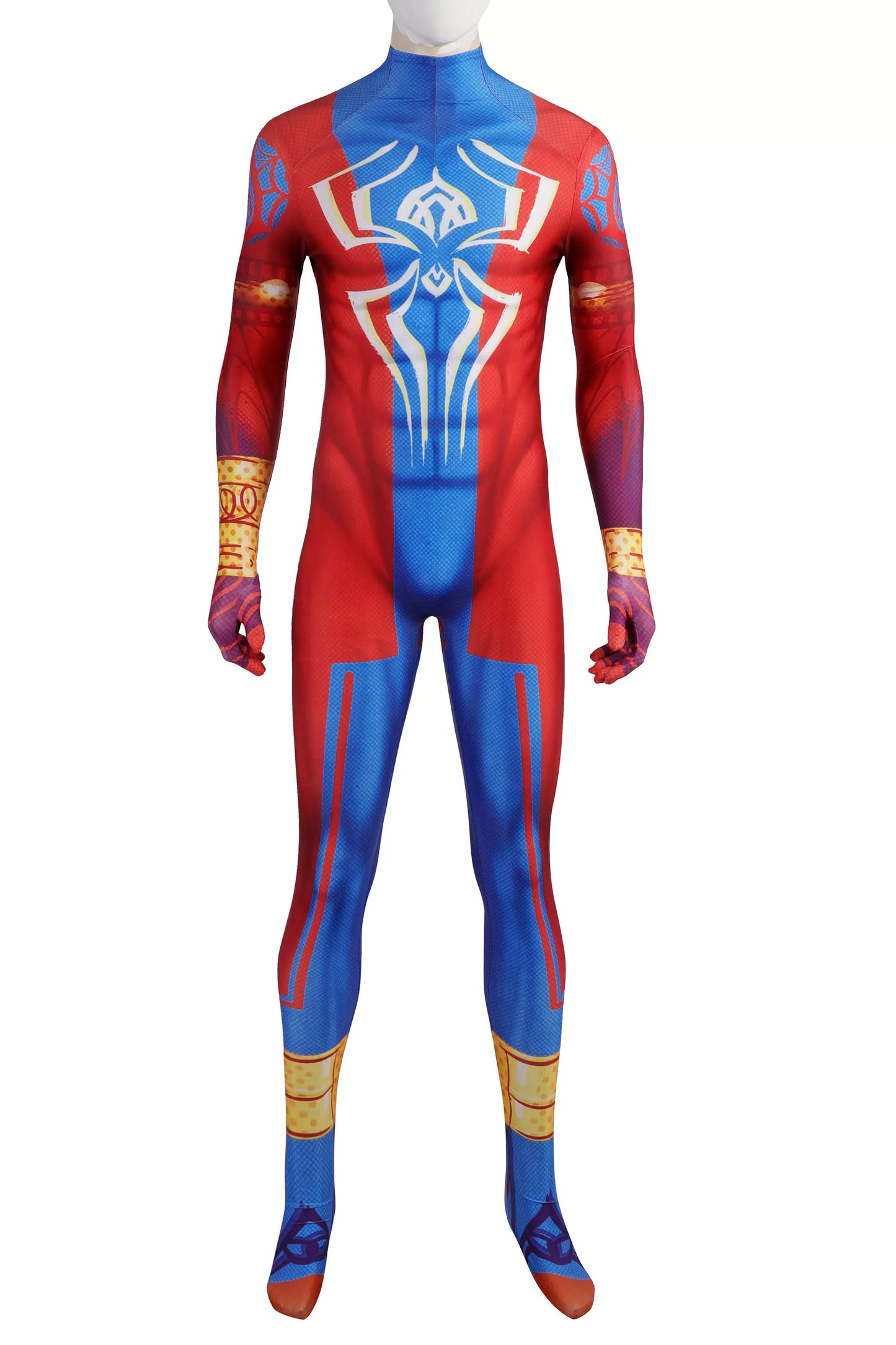 Marvel Spider-Verse Indian Spiderman Complete Cosplay Costume Outfit