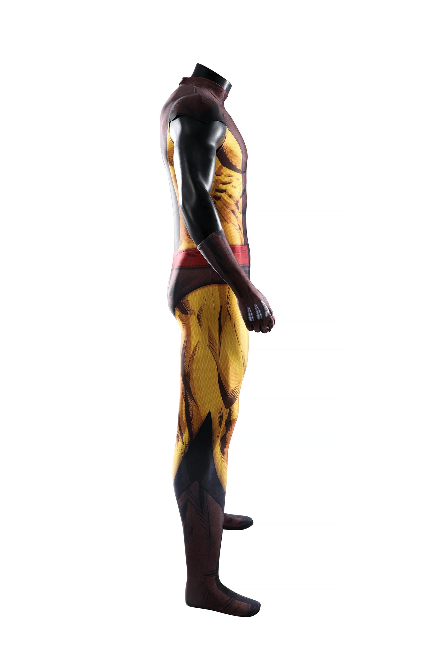 Costume de cosplay Wolverine marron des X-Men | Tenue d'anime 