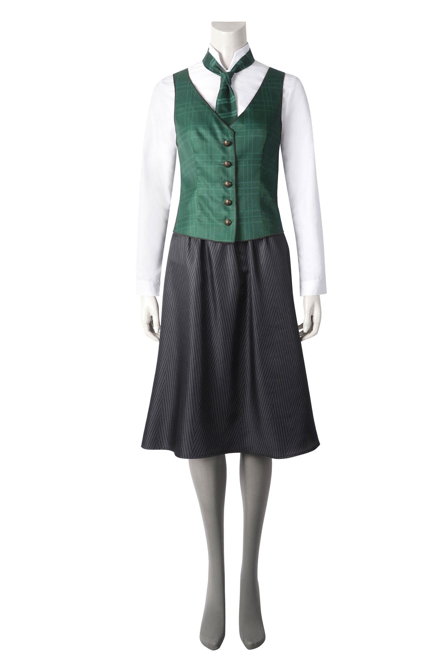 Harry Potter Slytherin Female Cosplay Costume | Gaming Outfit