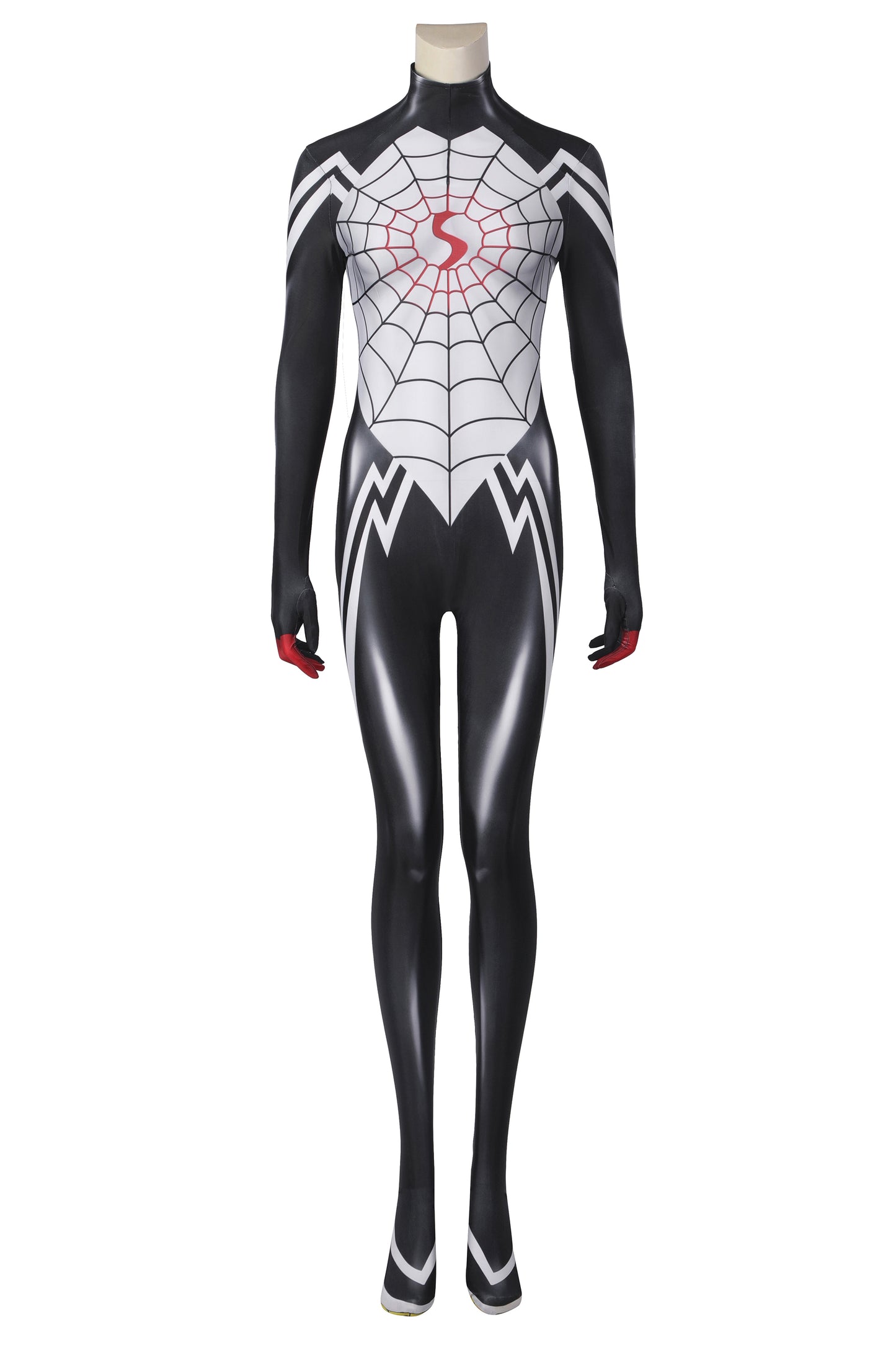 Marvel Spiderman Silk Cindy Moon Complete Cosplay Costume Outfit