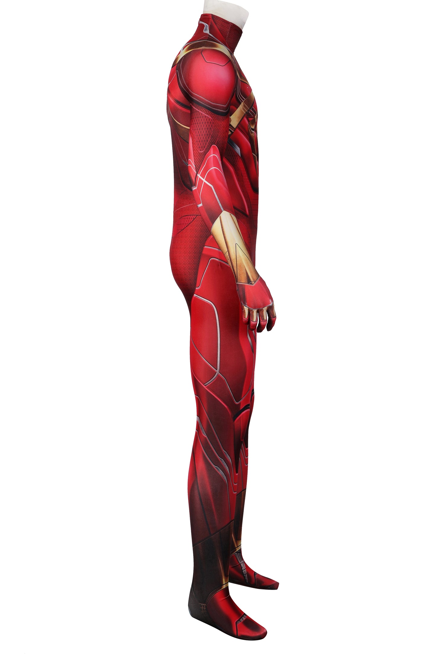 Spider-Man PS5 Iron Spider Suit Cosplay Costume | Marvel Outfit