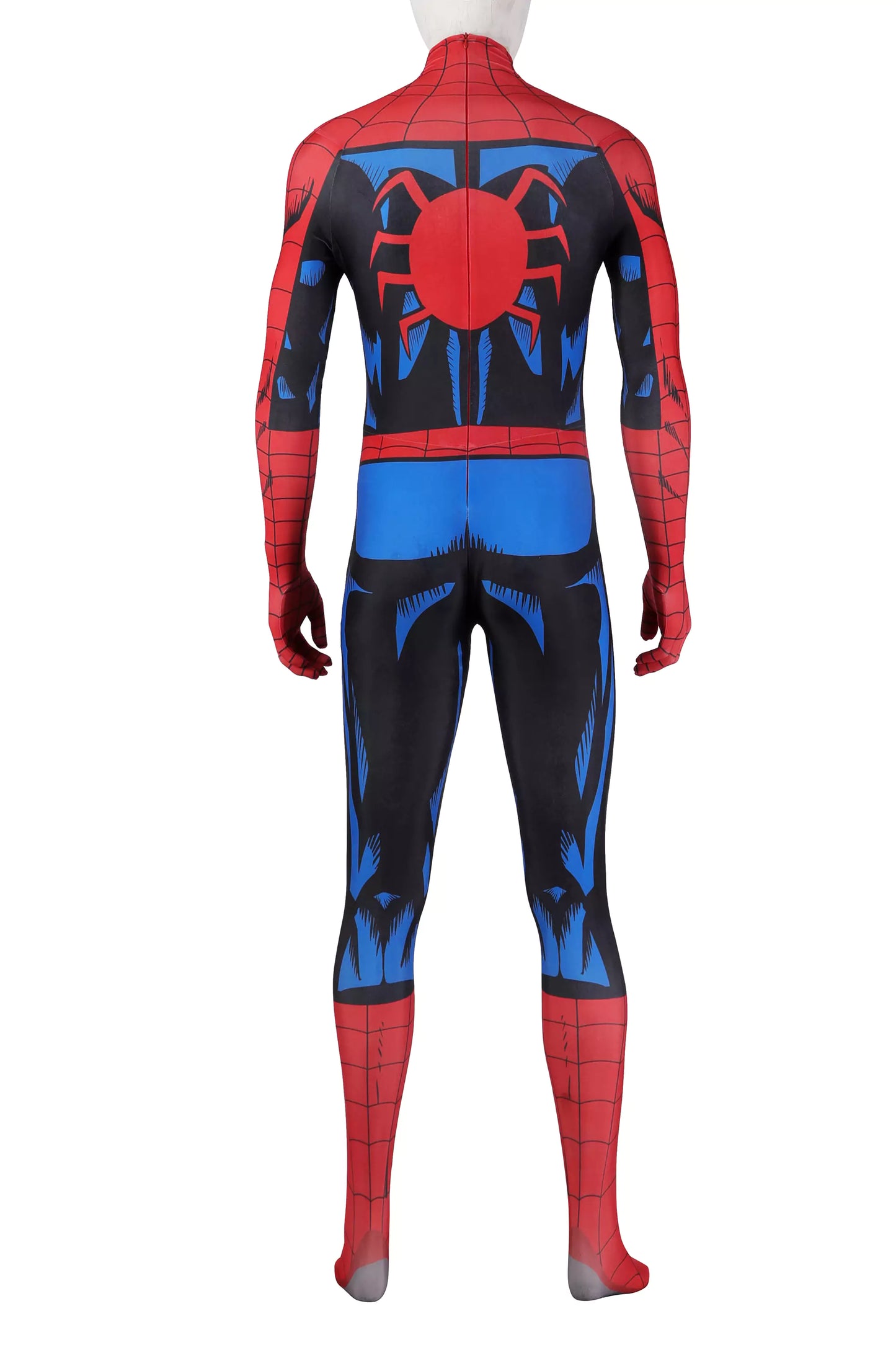 Marvel Spiderman Vintage Comic Complete Cosplay Costume Outfit