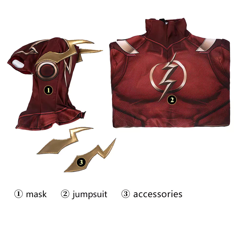 DC The Flash Injustice 2 Complete Cosplay Costume Outfit