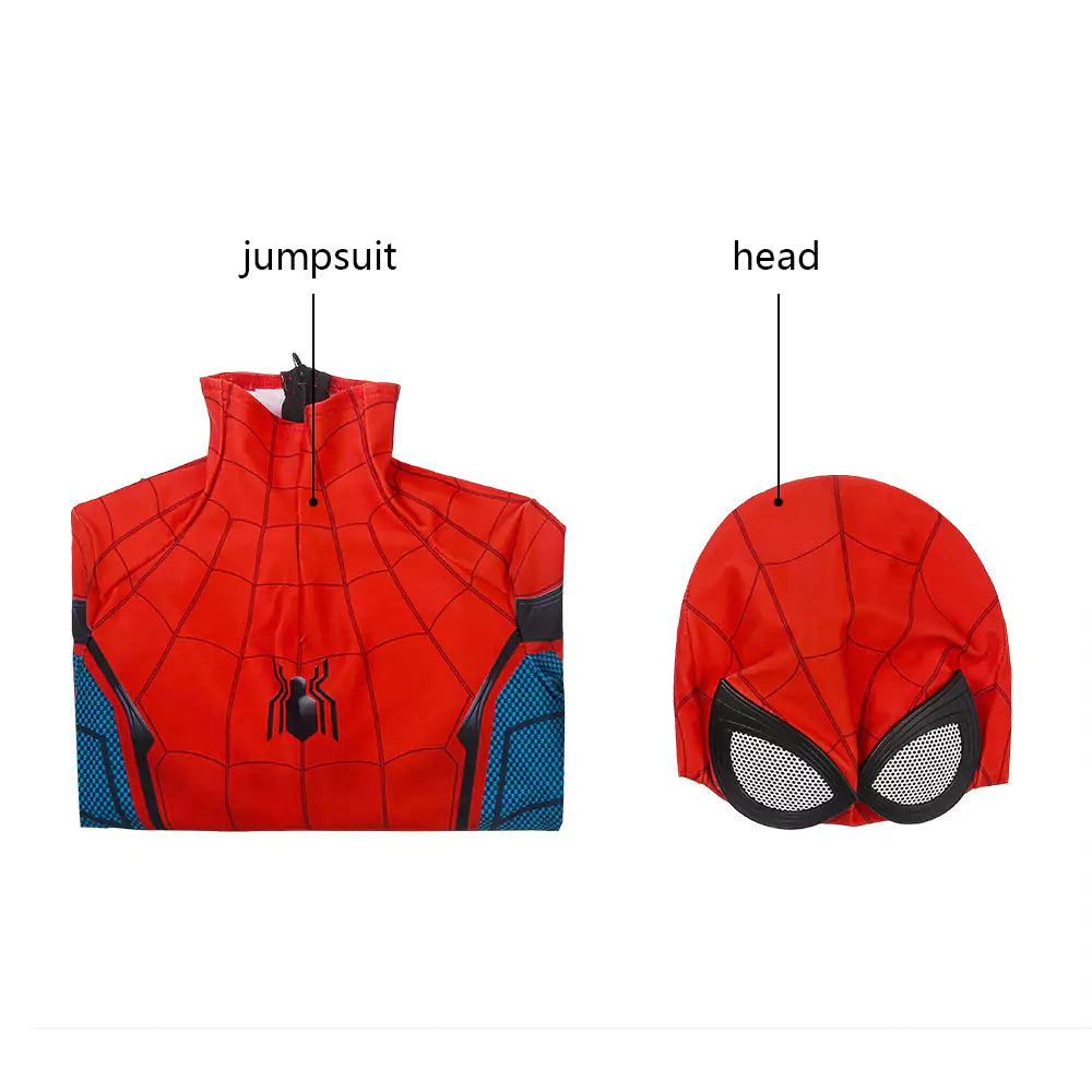 Marvel Spiderman Civil War Complete Cosplay Costume Outfit