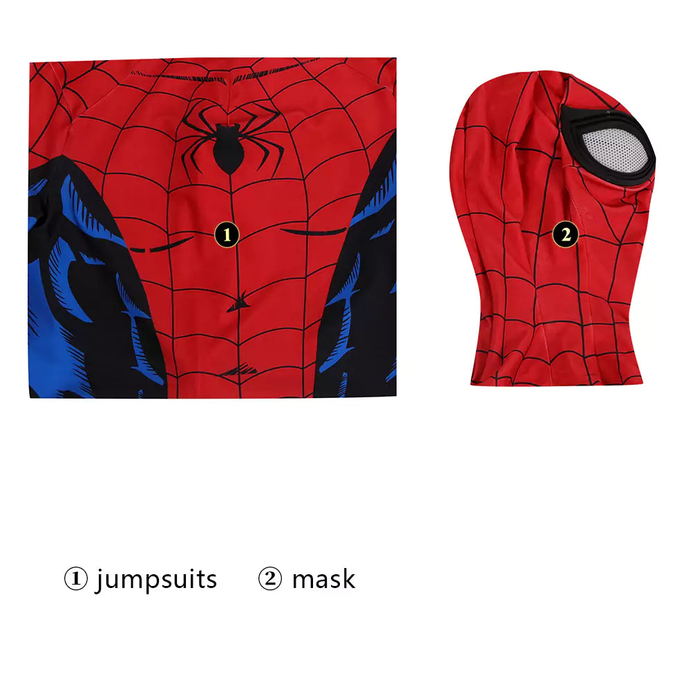 Spider-Man Vintage Comic Cosplay Costume | Marvel Outfit