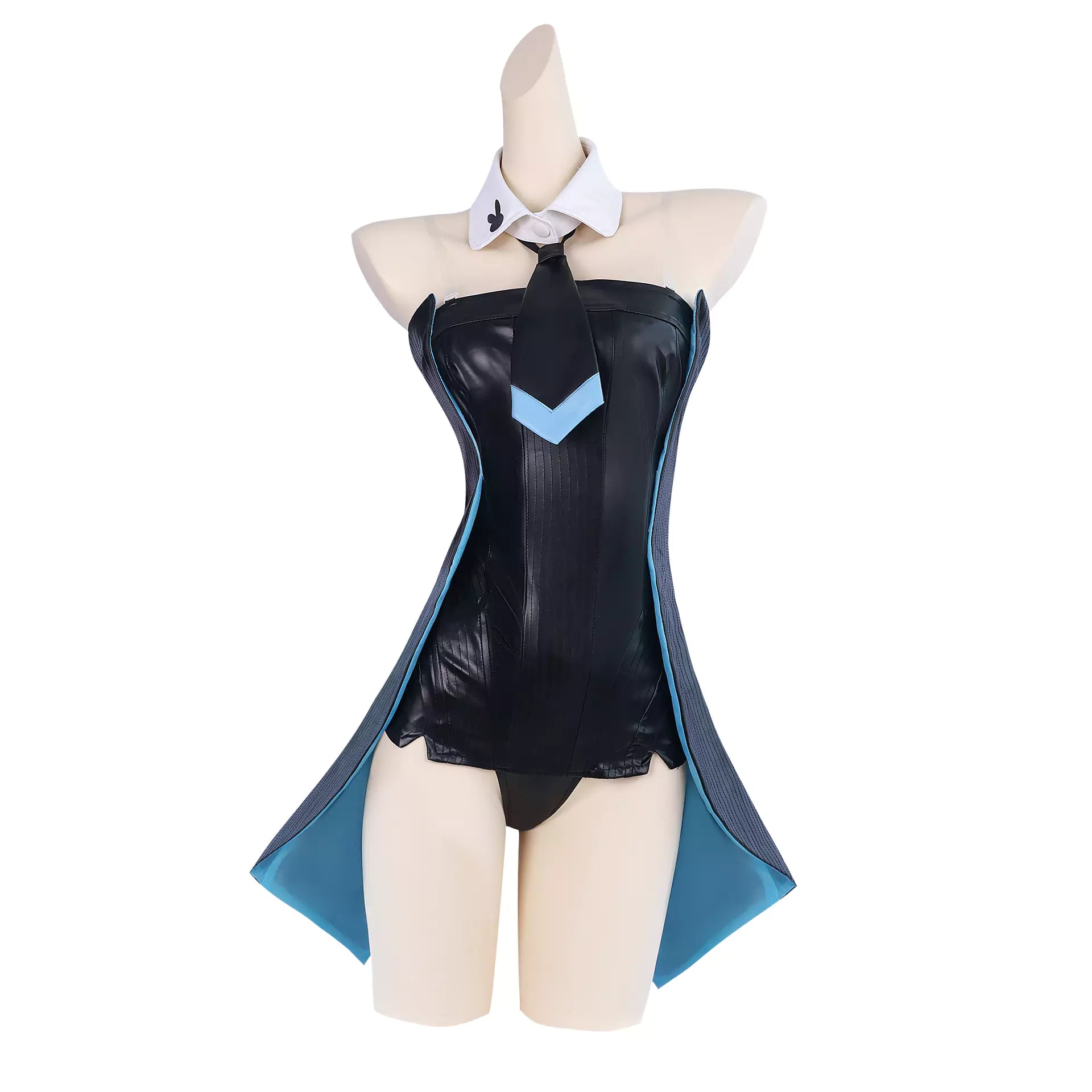 Hatsune Miku Vocaloid Black Bunny Complete Cosplay Costume Outfit