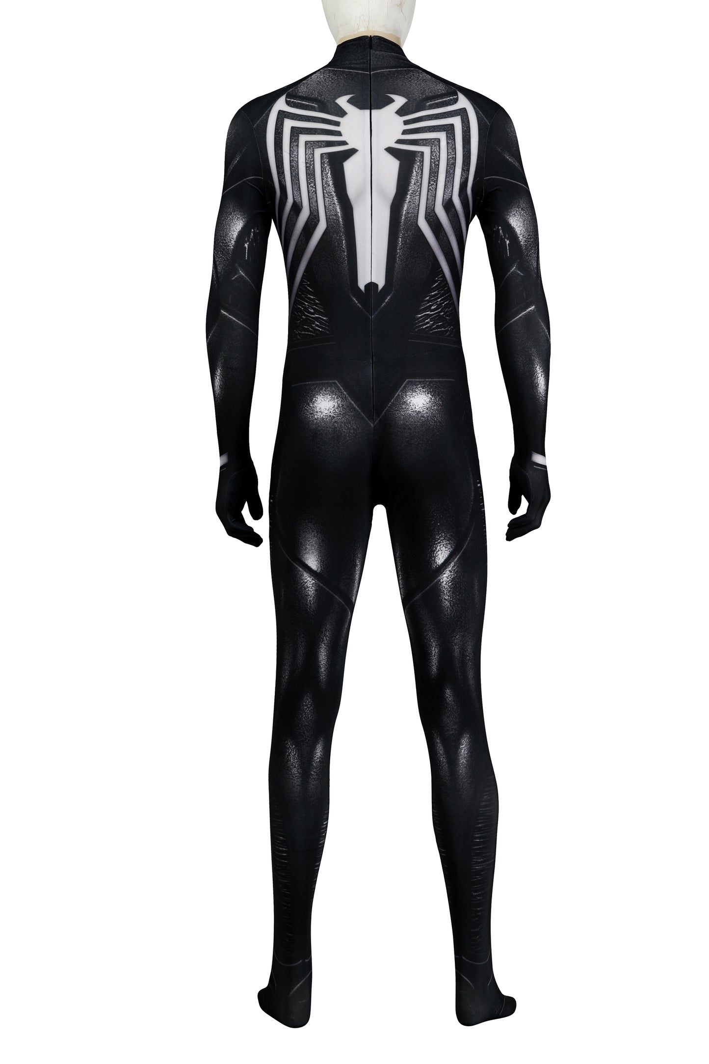 Marvel Spiderman 2 Black Suit Complete Cosplay Costume Outfit