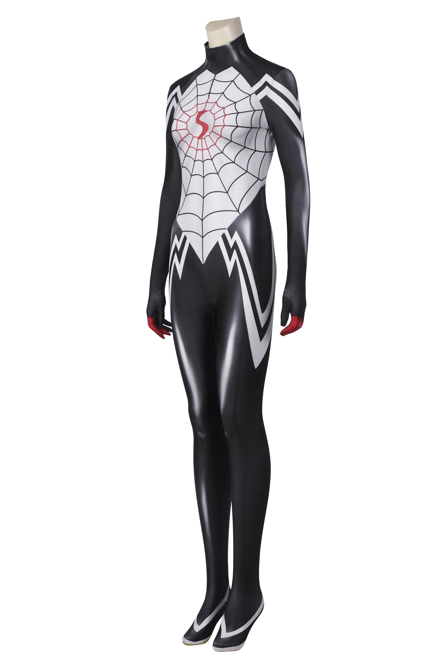 Marvel Spiderman Silk Cindy Moon Complete Cosplay Costume Outfit