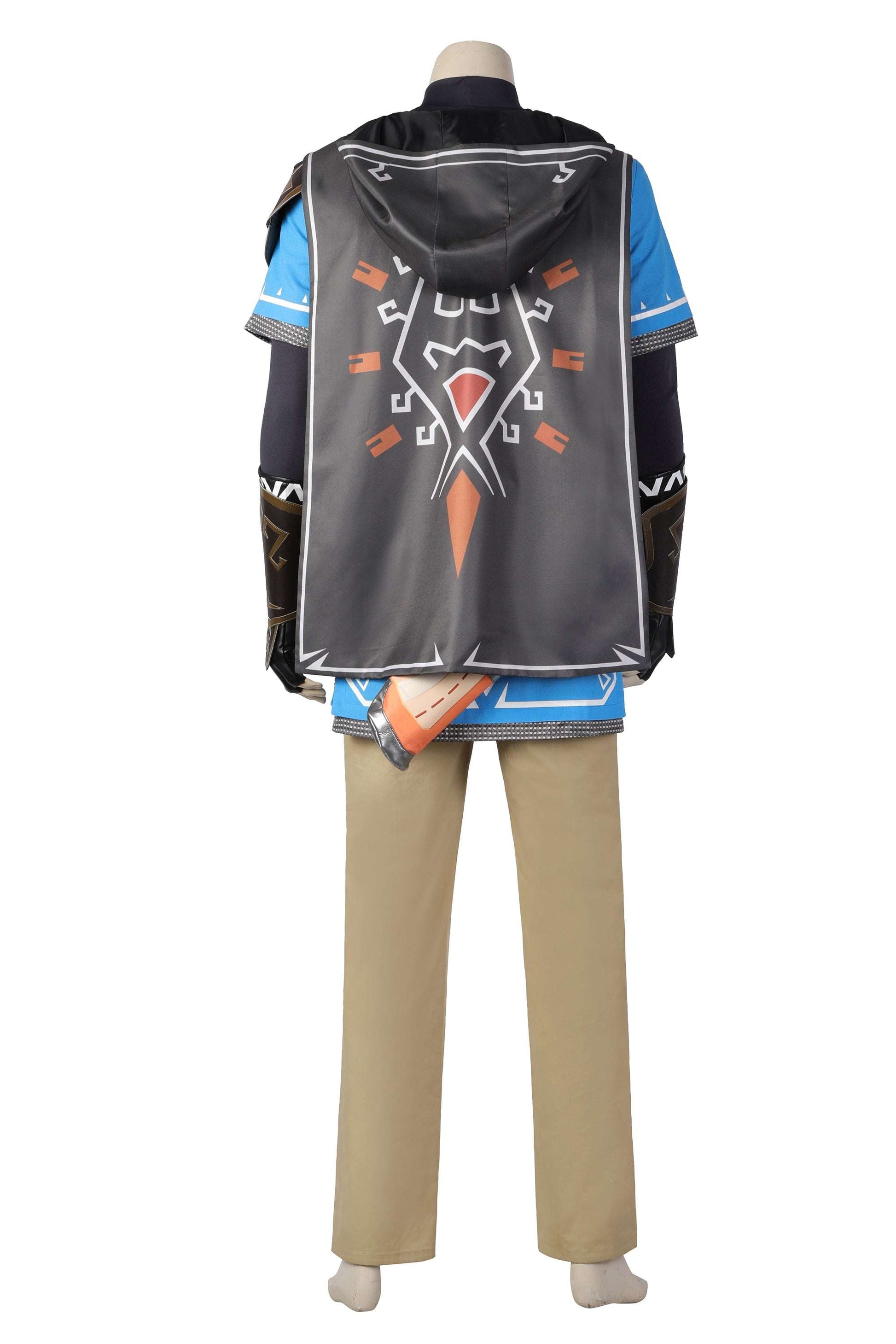 The Legend of Zelda Tears of the Kingdom Link Complete Cosplay Costume Outfit