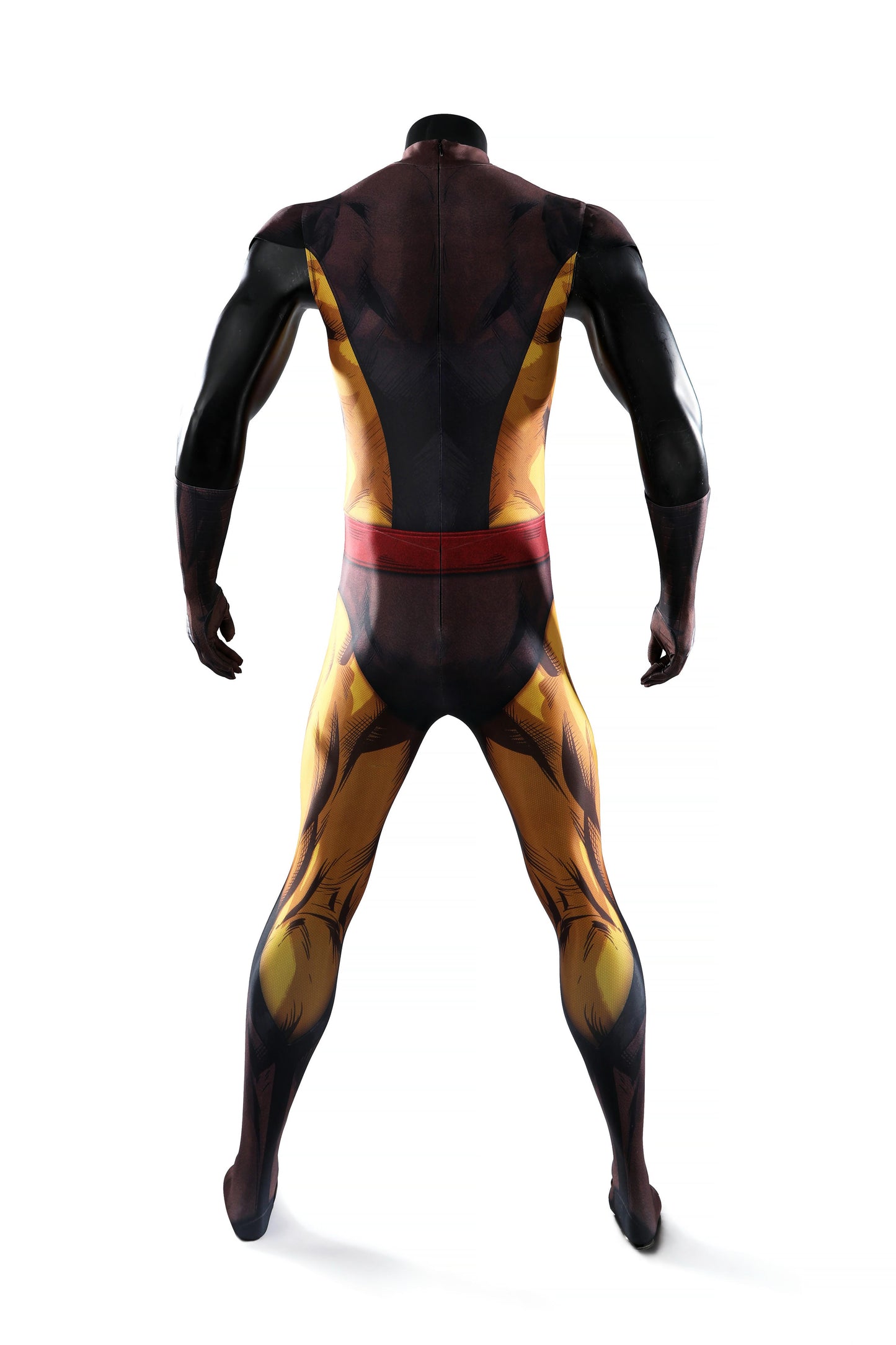 Costume de cosplay Wolverine marron des X-Men | Tenue d'anime 