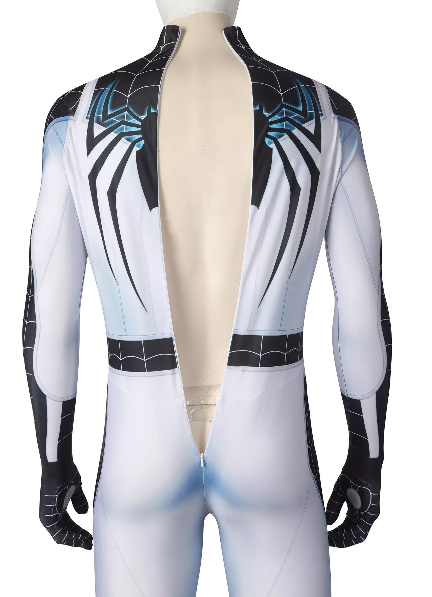 Marvel Spiderman PS5 Negative Suit Complete Cosplay Costume Outfit