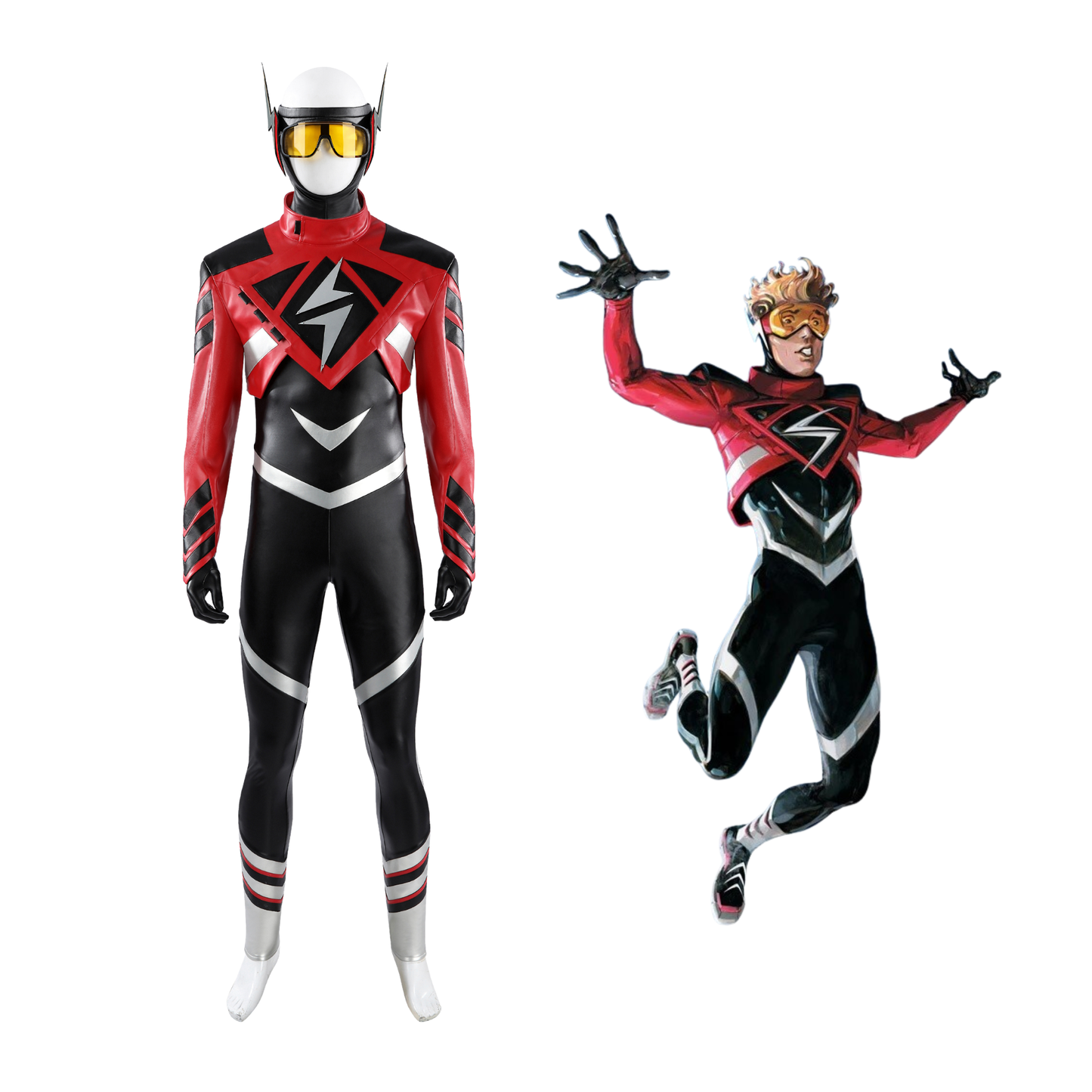 Absolute Flash Cosplay Costume | DC Outfit