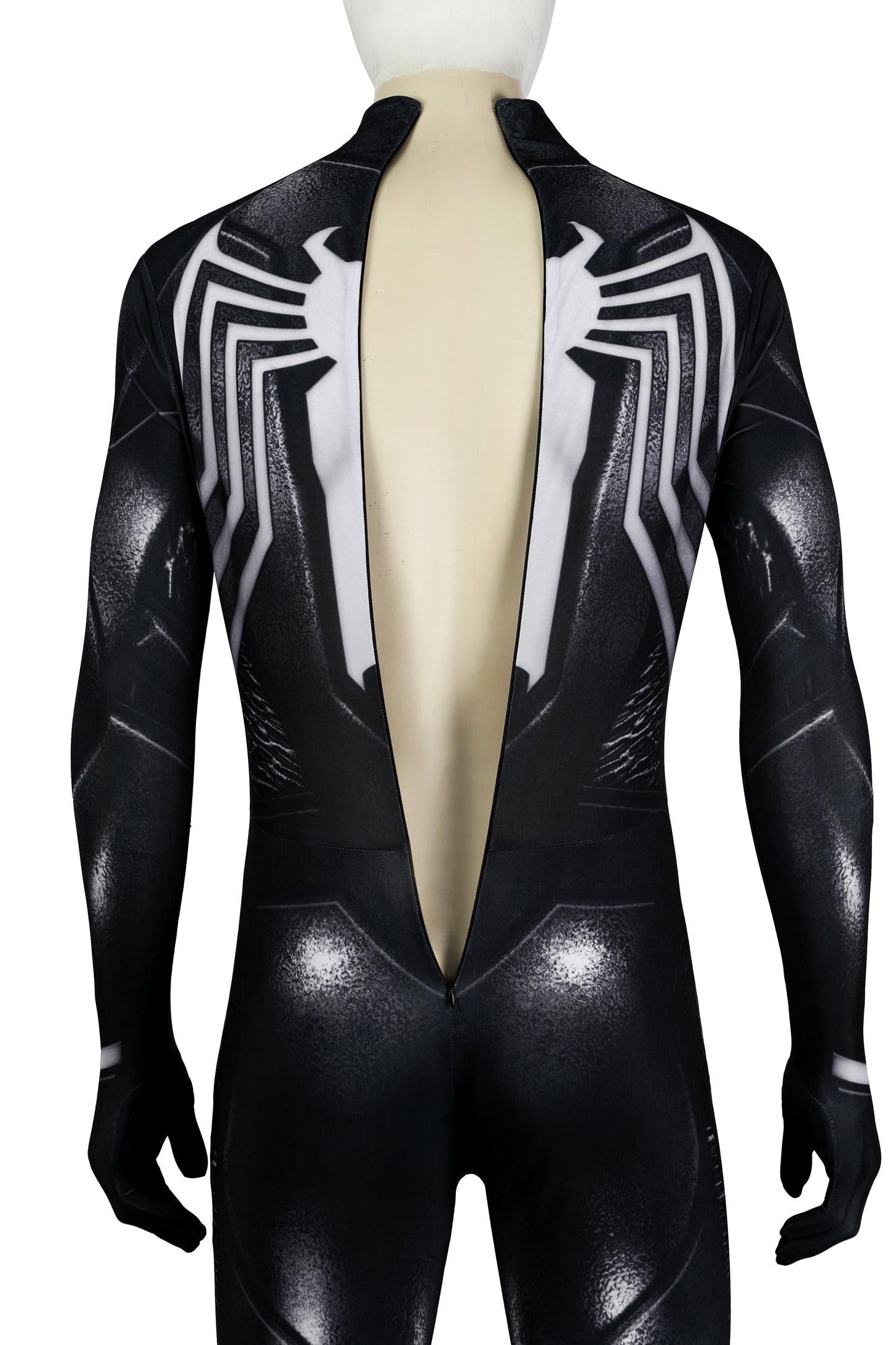 Marvel Spiderman 2 Black Suit Complete Cosplay Costume Outfit