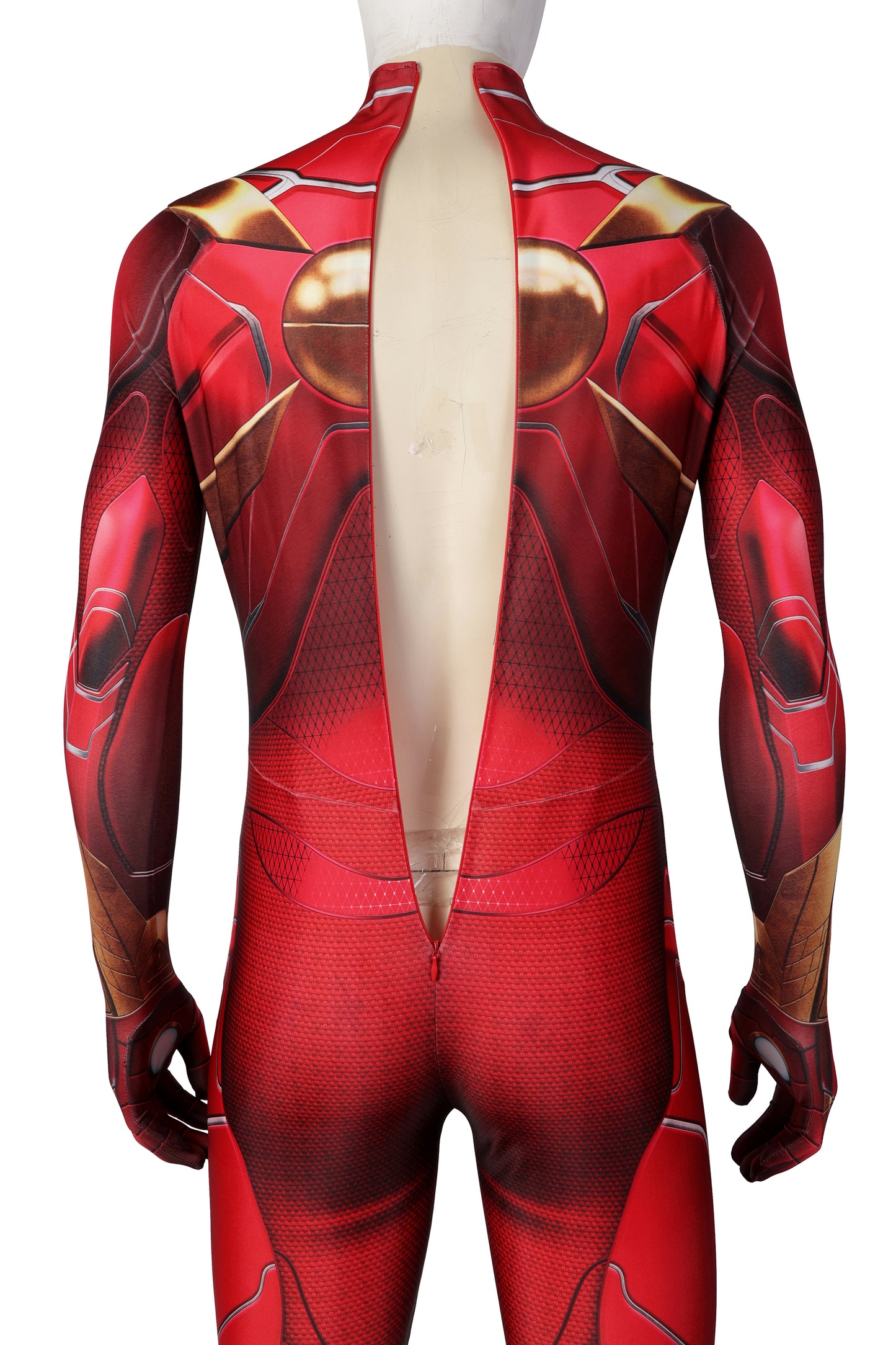 Spider-Man PS5 Iron Spider Suit Cosplay Costume | Marvel Outfit