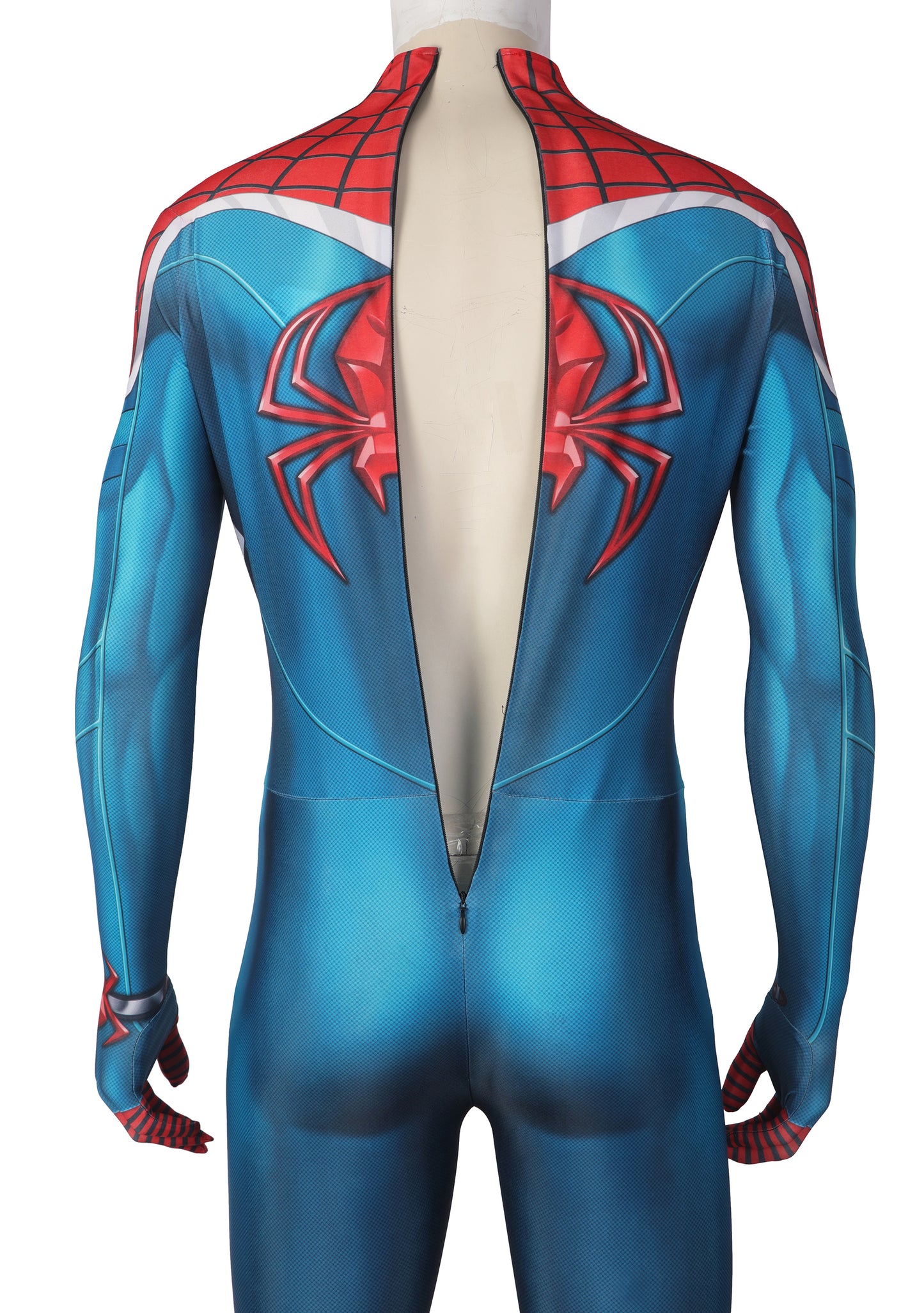 Marvel Spiderman PS5 UK Suit Complete Cosplay Costume Outfit