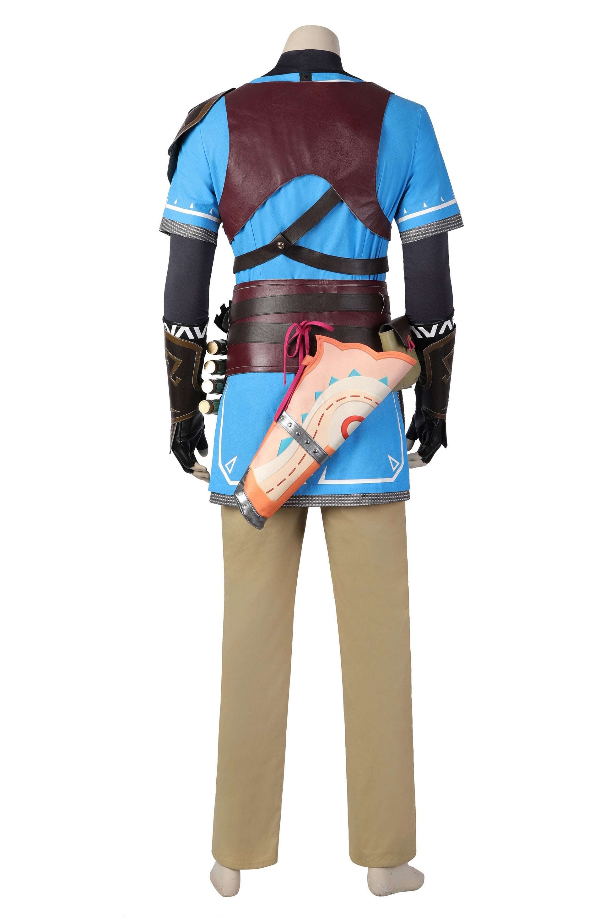 The Legend of Zelda Tears of the Kingdom Link Complete Cosplay Costume Outfit