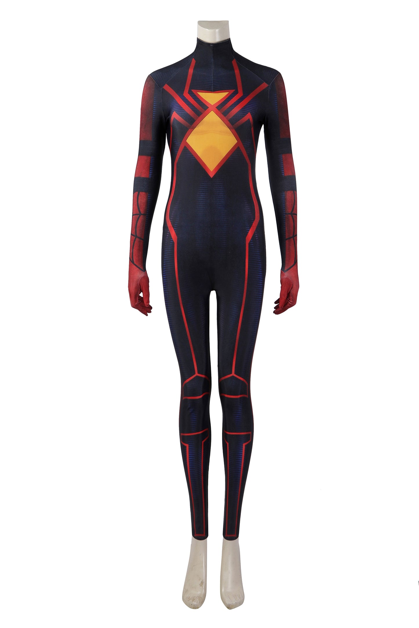 Marvel Spiderman Jessica Drew Complete Cosplay Costume Outfit