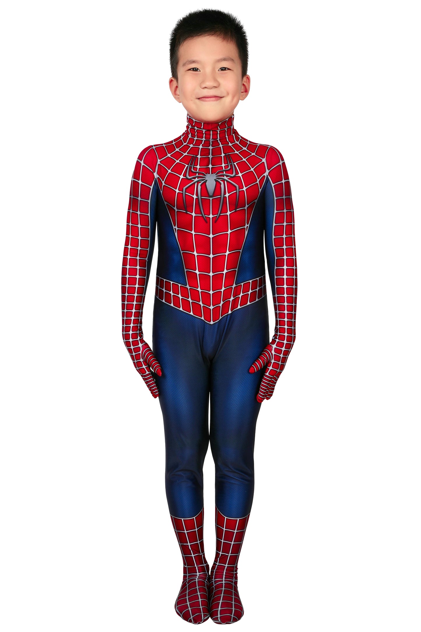 Kids Spider-Man 2 Tobey Maguire Cosplay Costume | Marvel Outfit