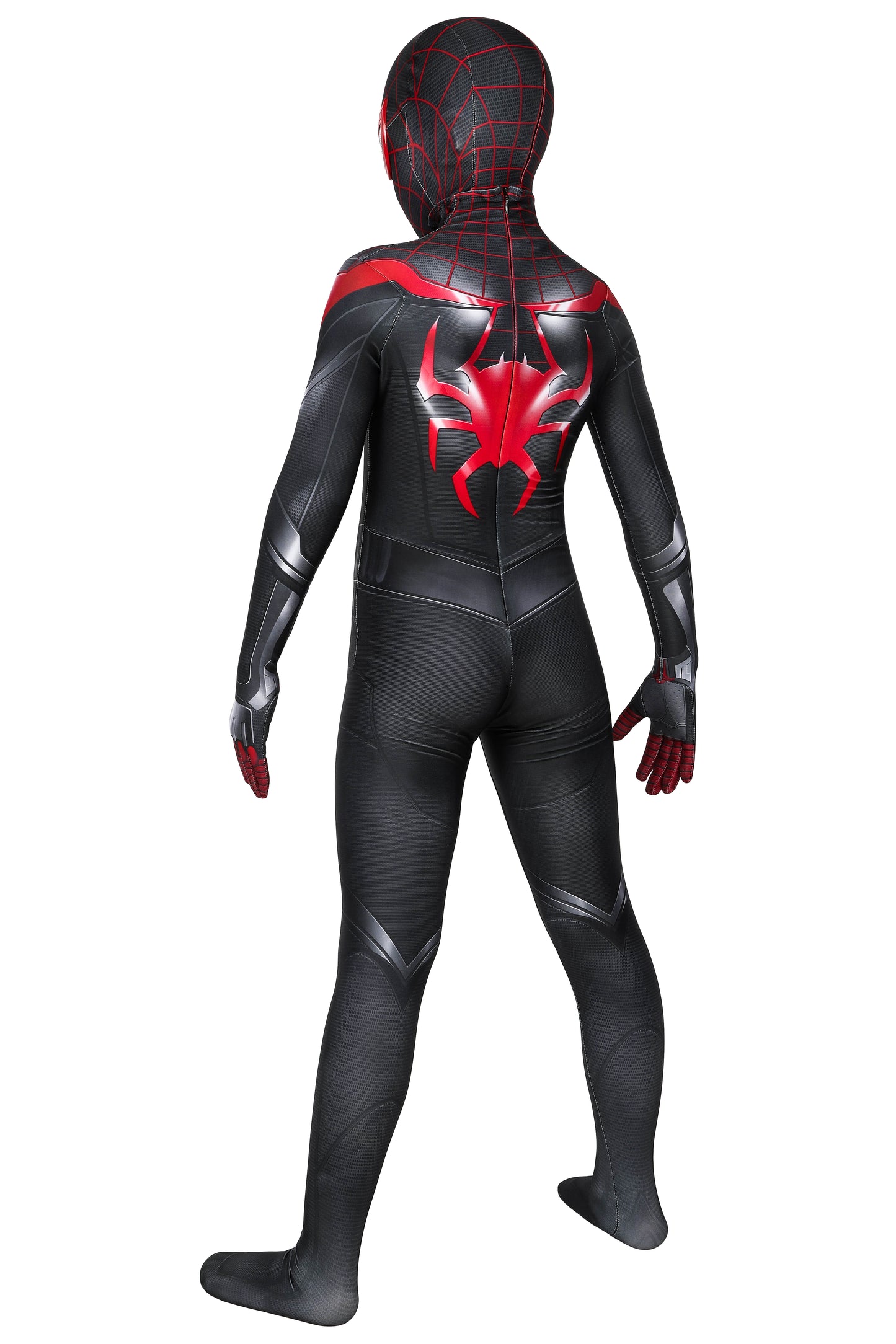 Kids Spider-Man PS5 Miles Morales Cosplay Costume | Marvel Outfit