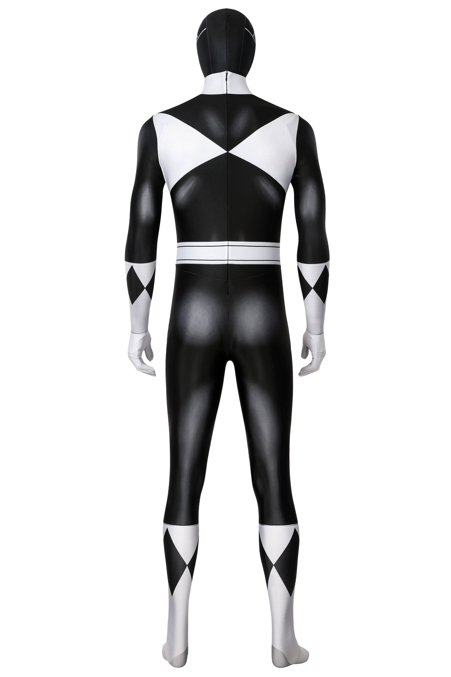 Power Ranger Zack Black Ranger Complete Cosplay Costume Outfit