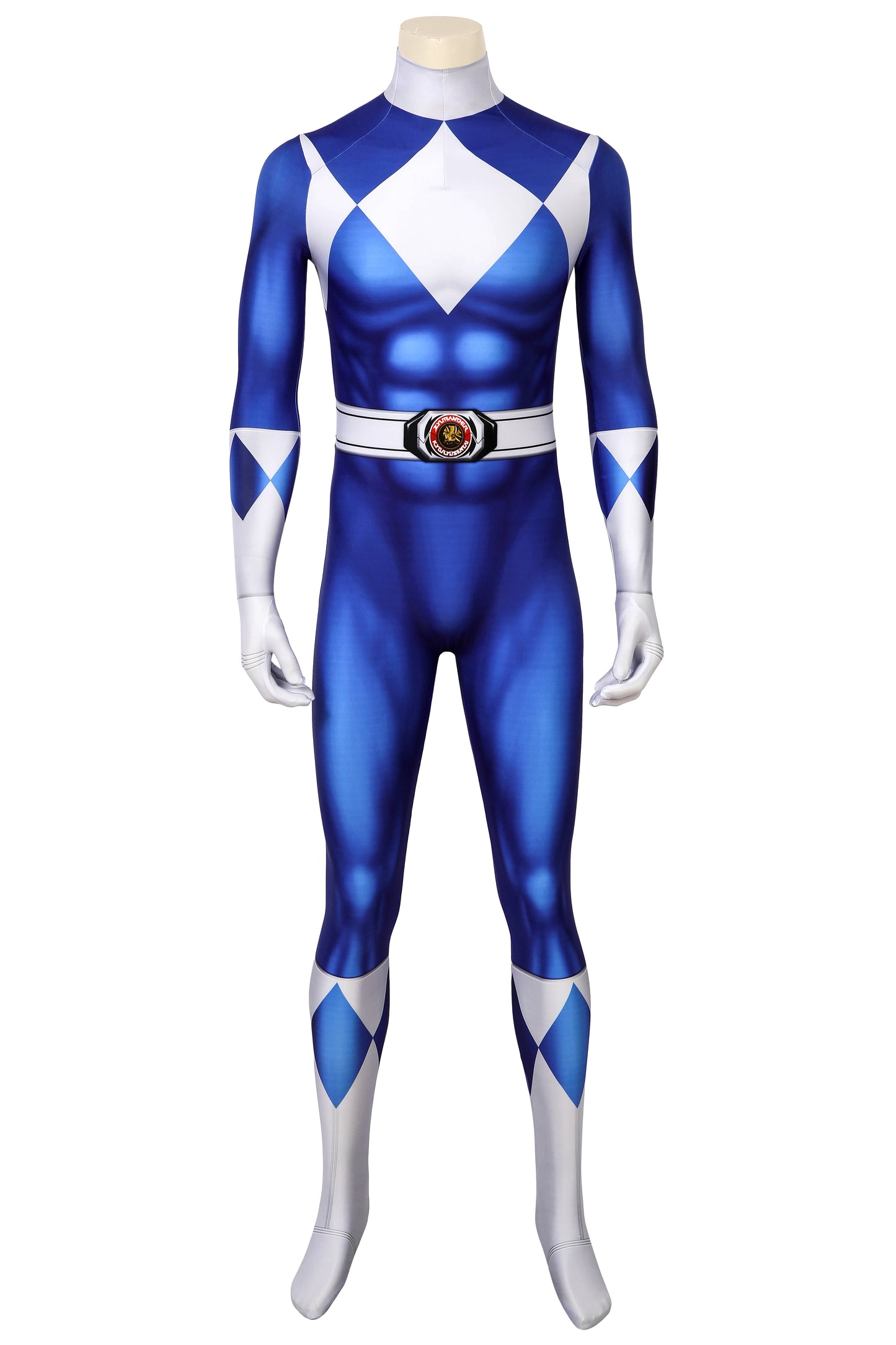 Power Ranger Billy Blue Ranger Complete Cosplay Costume Outfit