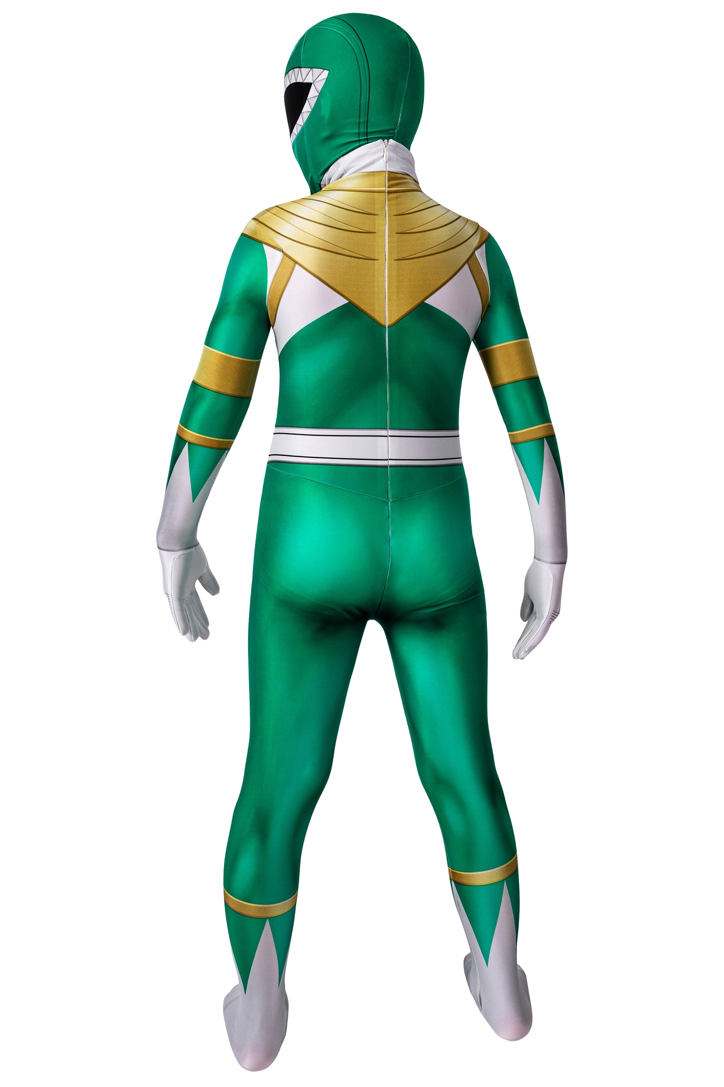 Power Ranger Kids Tommy Green Ranger Complete Cosplay Costume Outfit