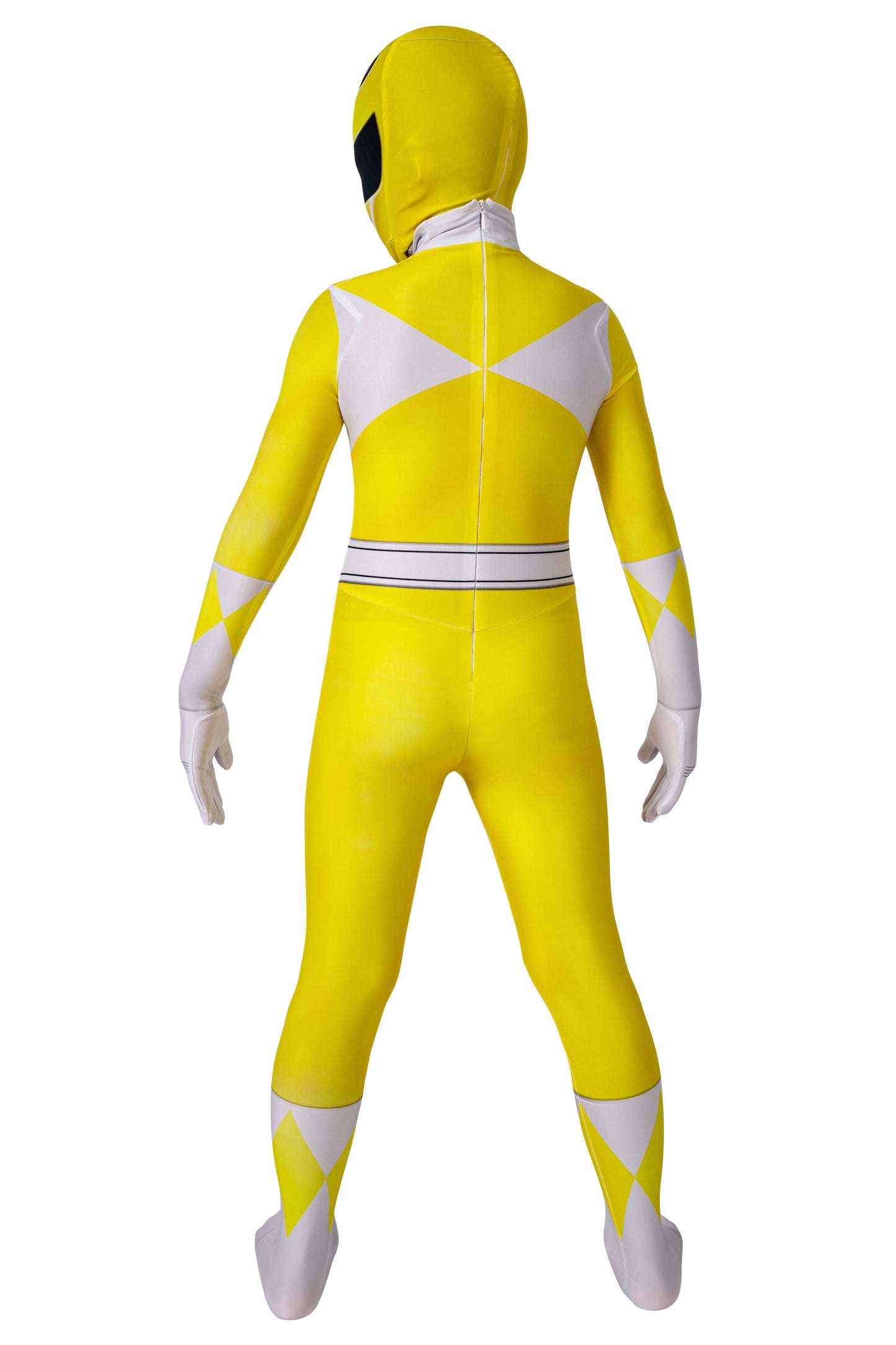 Power Ranger Kids Trini Kwan Yellow Ranger Complete Cosplay Costume Outfit