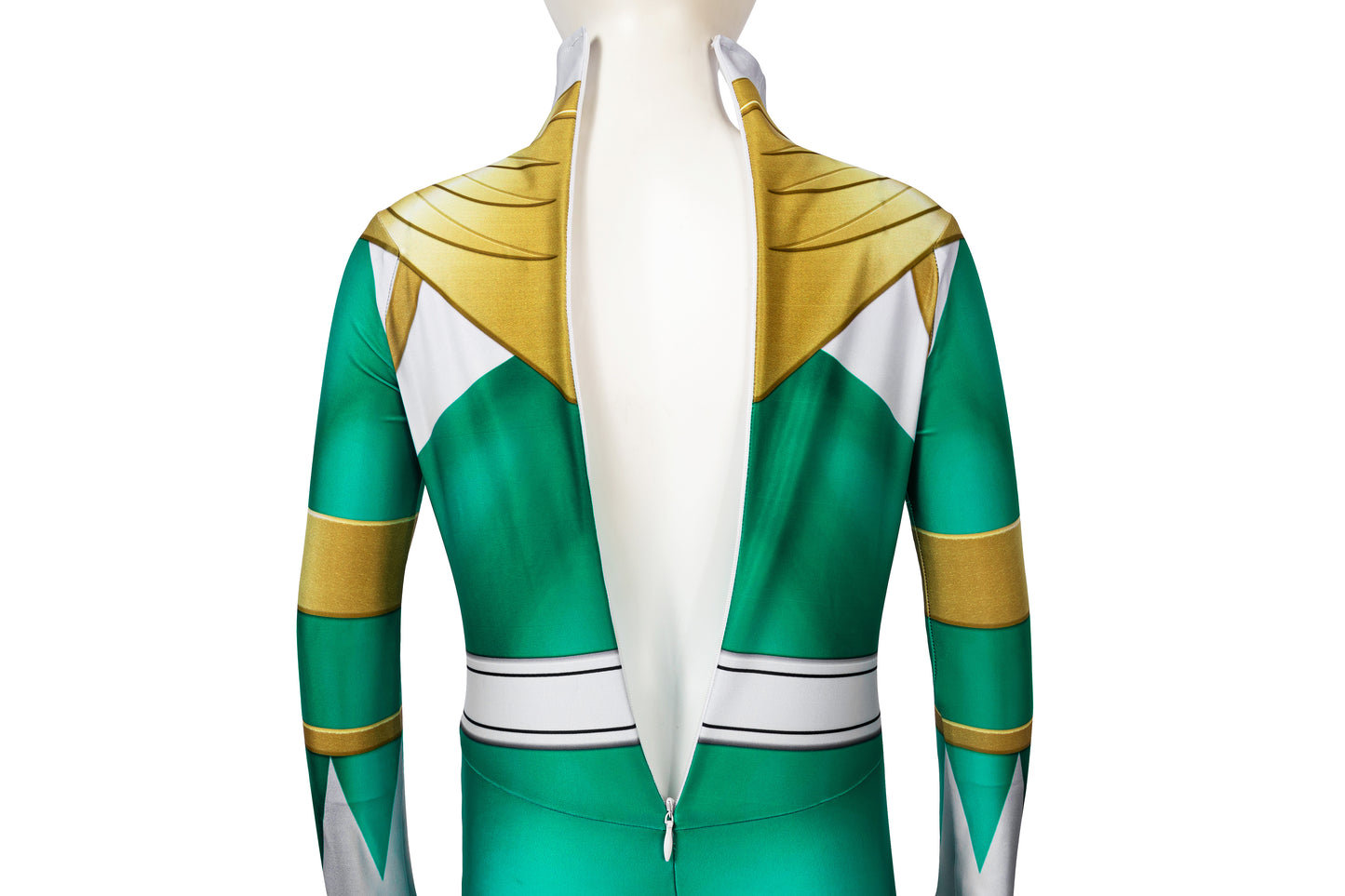 Power Ranger Kids Tommy Green Ranger Complete Cosplay Costume Outfit