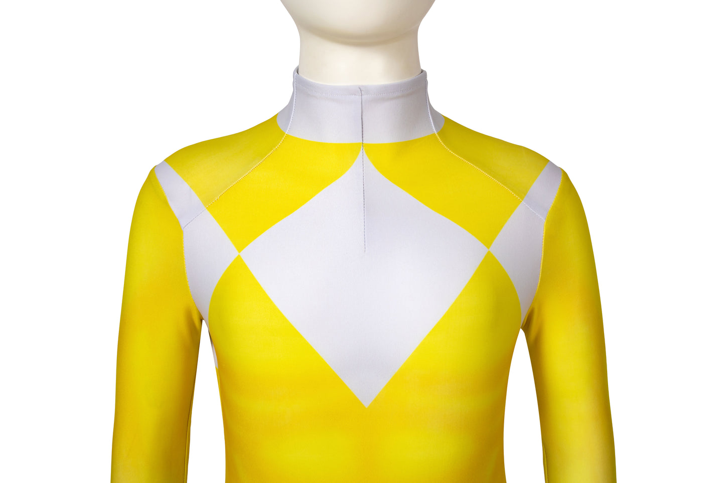 Power Ranger Kids Trini Kwan Yellow Ranger Complete Cosplay Costume Outfit