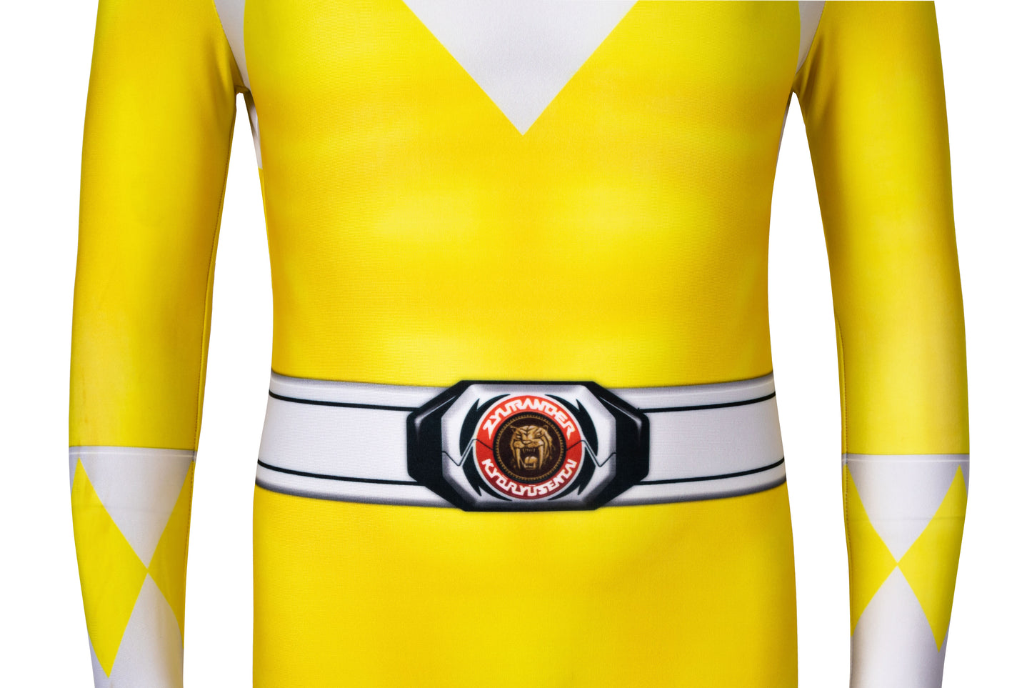 Power Ranger Kids Trini Kwan Yellow Ranger Complete Cosplay Costume Outfit