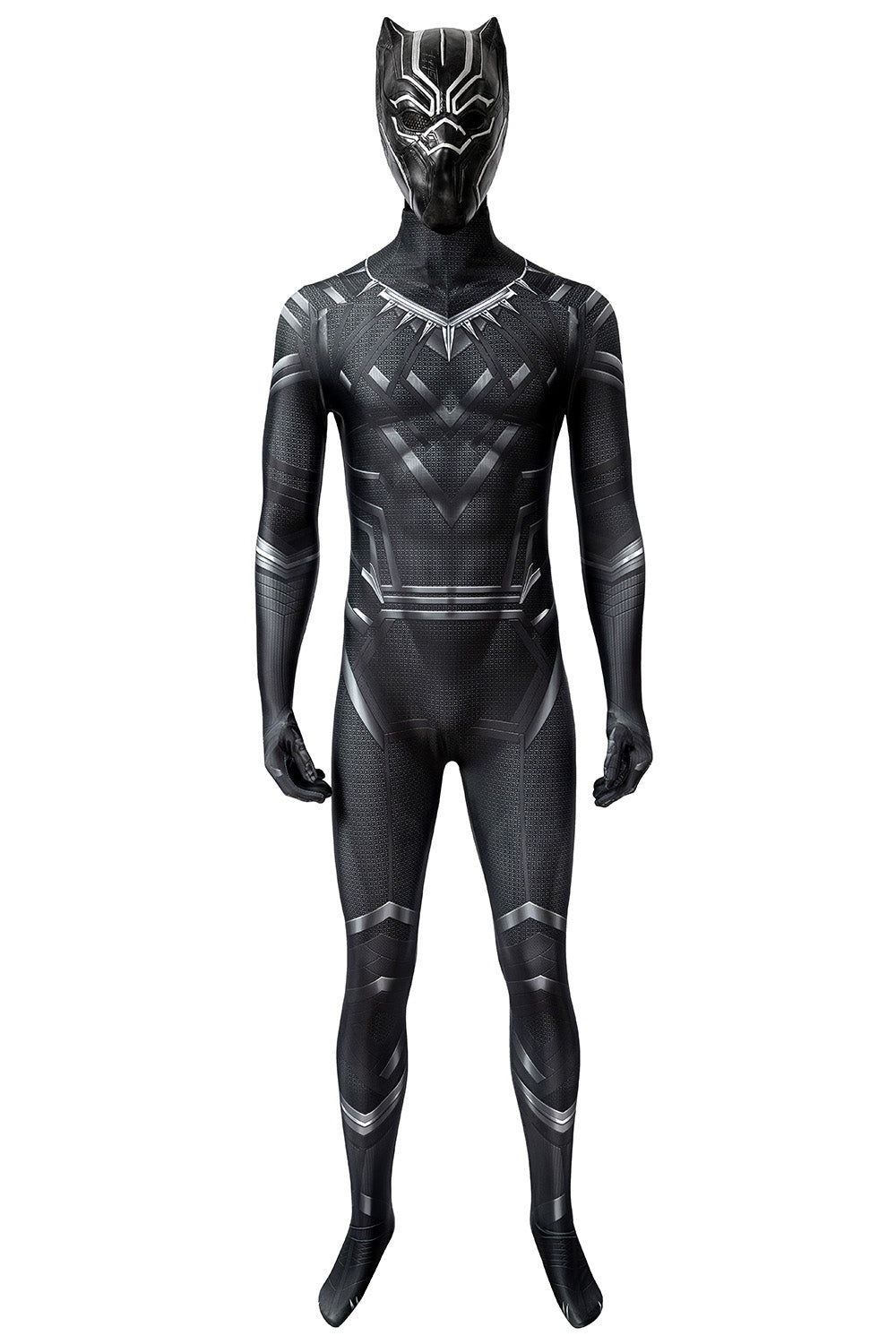 Marvel Black Panther Civil War V2 Complete Cosplay Costume Outfit