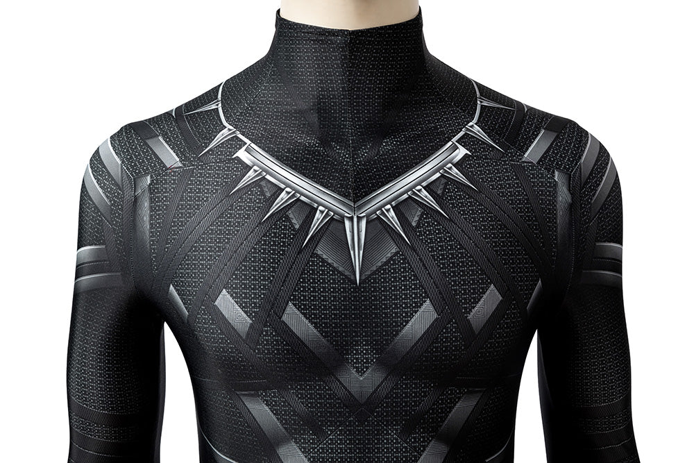 Marvel Black Panther Civil War V2 Complete Cosplay Costume Outfit