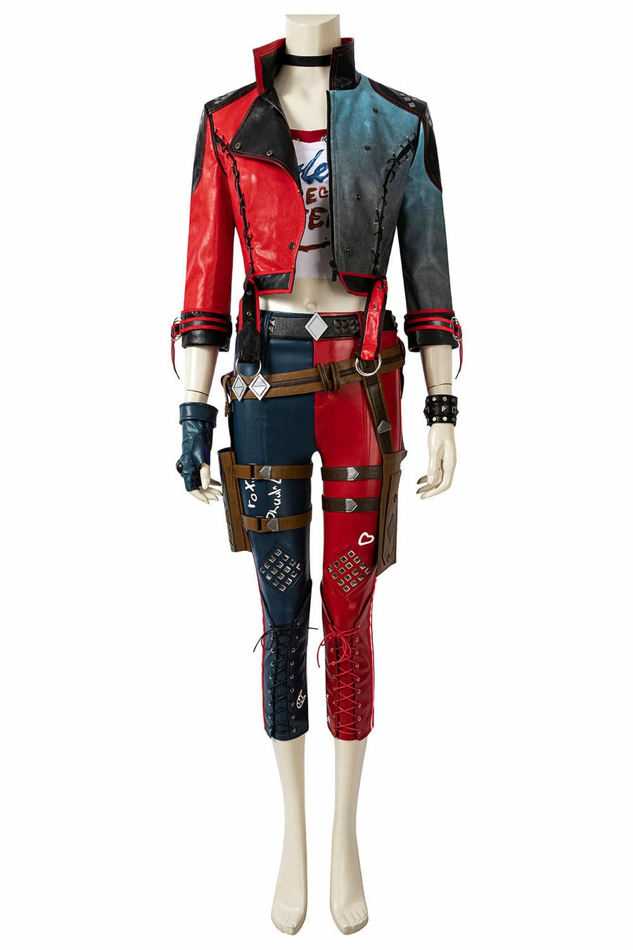 Suicide Squad Kill the Justice League Harley Quinn Cosplay Costume  | DC Outfit