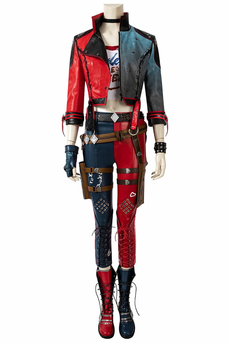 Suicide Squad Harley Quinn Custom Cosplay Shoes | Superhero Footwear
