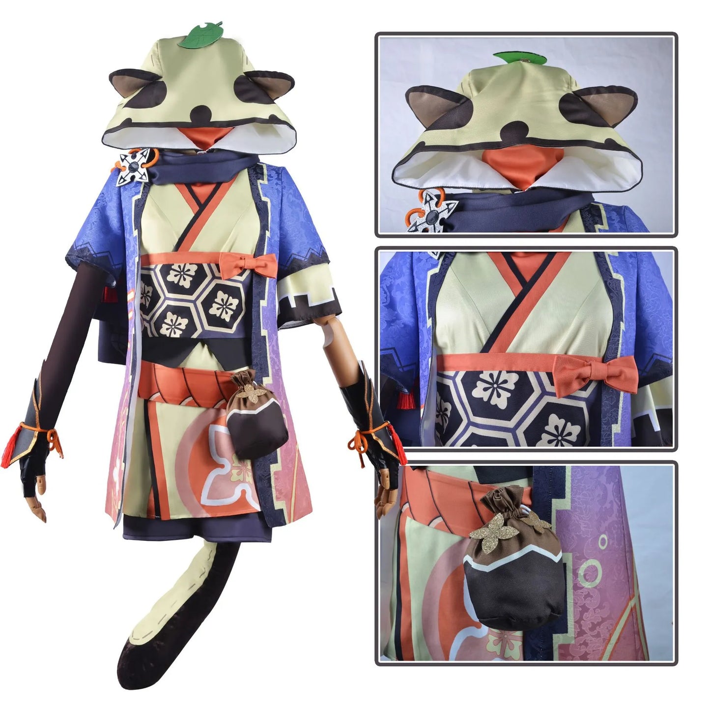 Genshin Impact Sayu Complete Cosplay Costume Outfit