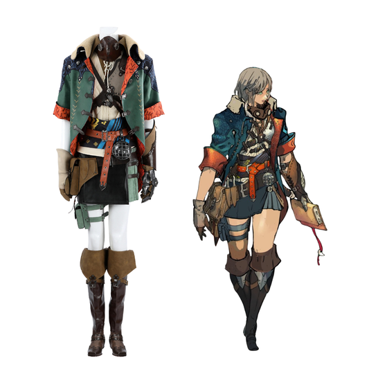 Monster Hunter Wilds Female Hope Cosplay Costume | Game Outfit