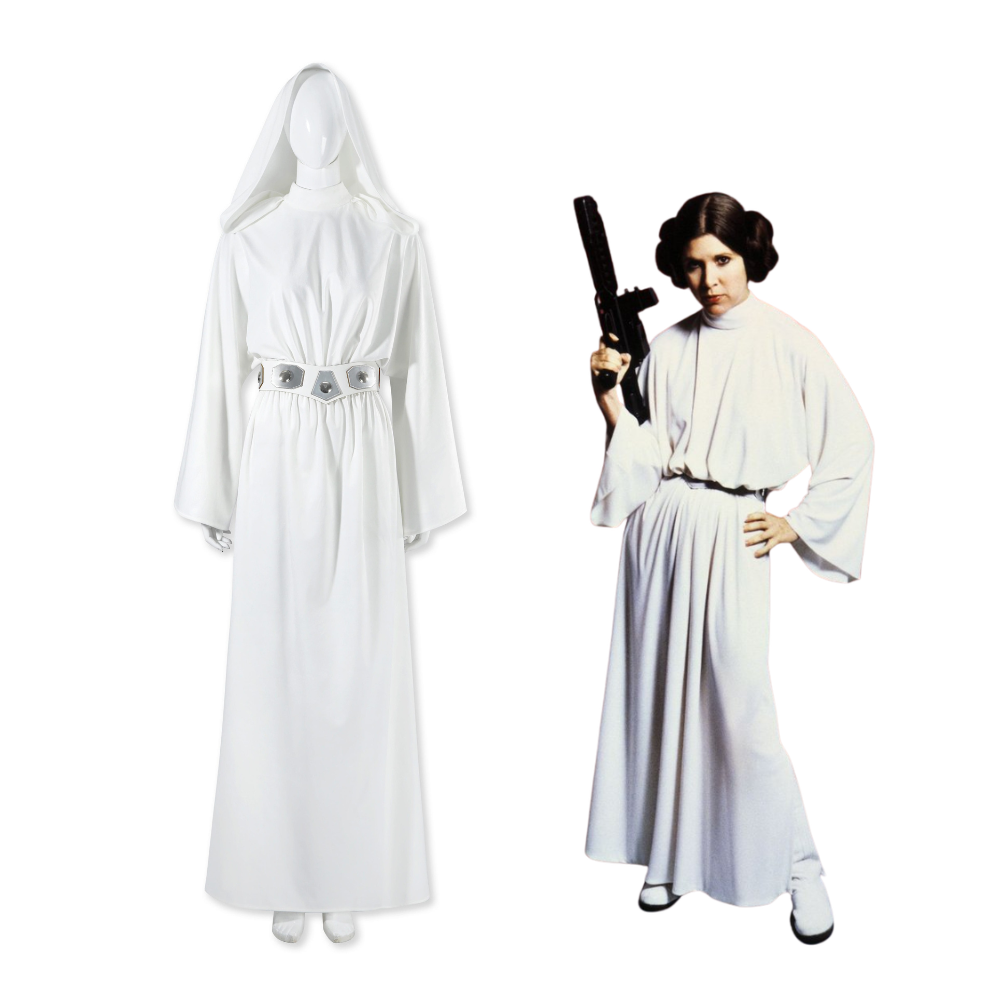 Star Wars Episode IV A New Hope Princess Leia Cosplay Costume | Movie Outfit