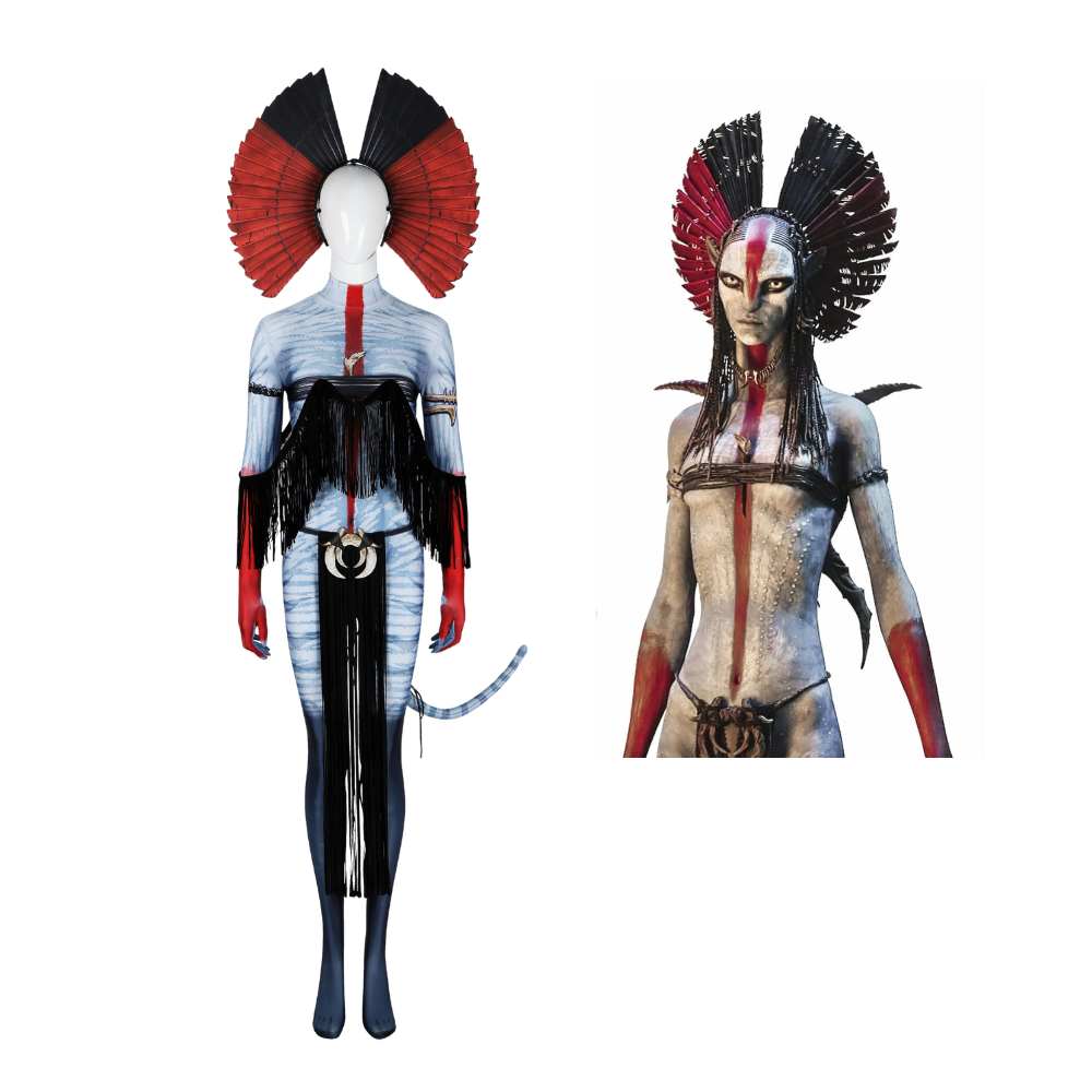 Costume de cosplay Varang du film Avatar Feu et Cendre | Tenue du film 