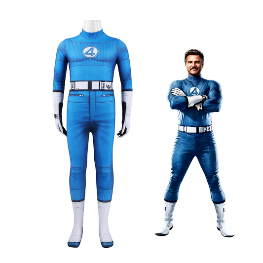 Kids Fantastic Four Mister Fantastic Cosplay Costume | Movie Outfit
