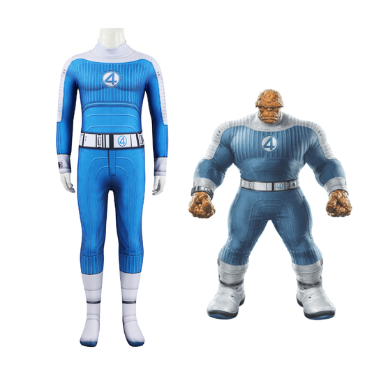 Kids Fantastic Four The Thing Cosplay Costume | Movie Outfit