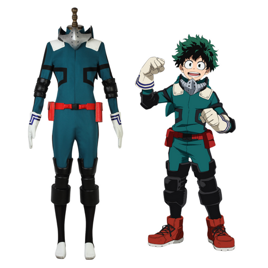 My Hero Academia Deku Complete Cosplay Costume Outfit