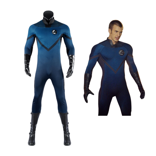 Costume de cosplay de la Torche Humaine des Quatre Fantastiques (2005) | Tenue du film 