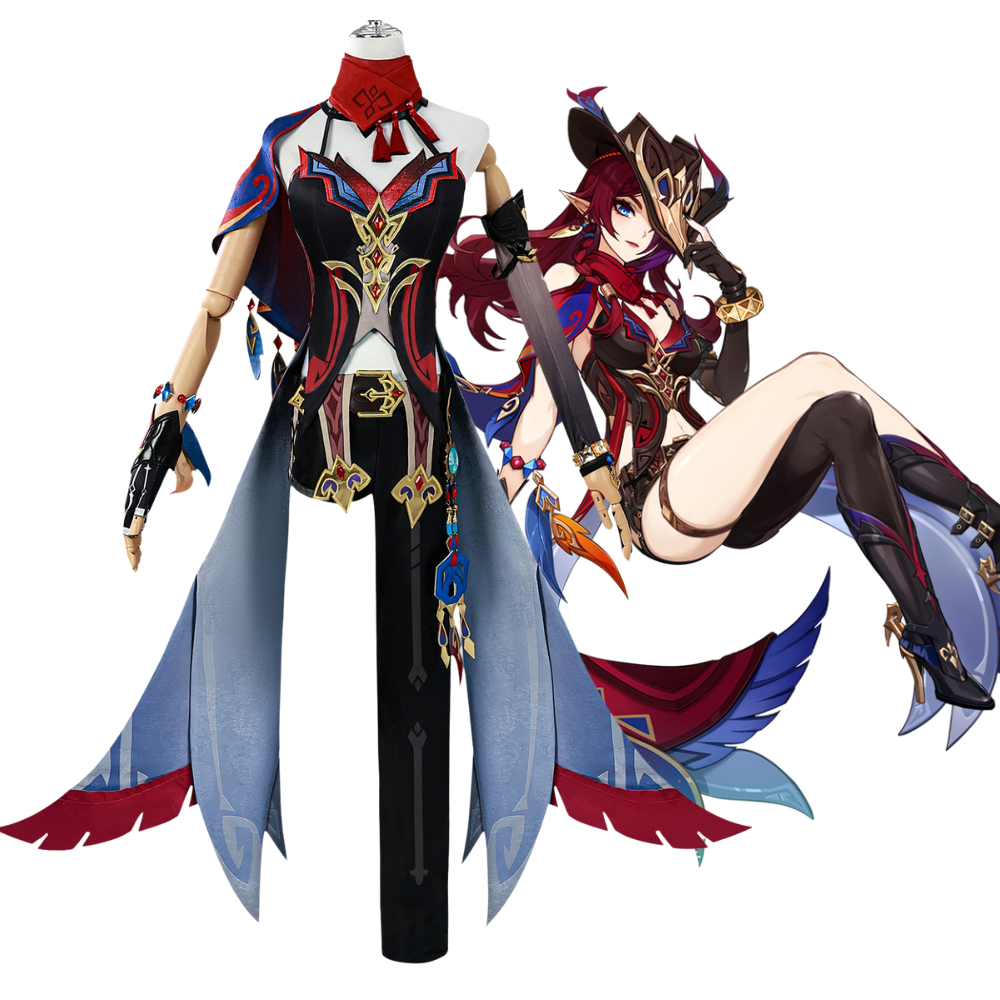 Genshin Impact Chasca Cosplay Costume | Gaming Outfit