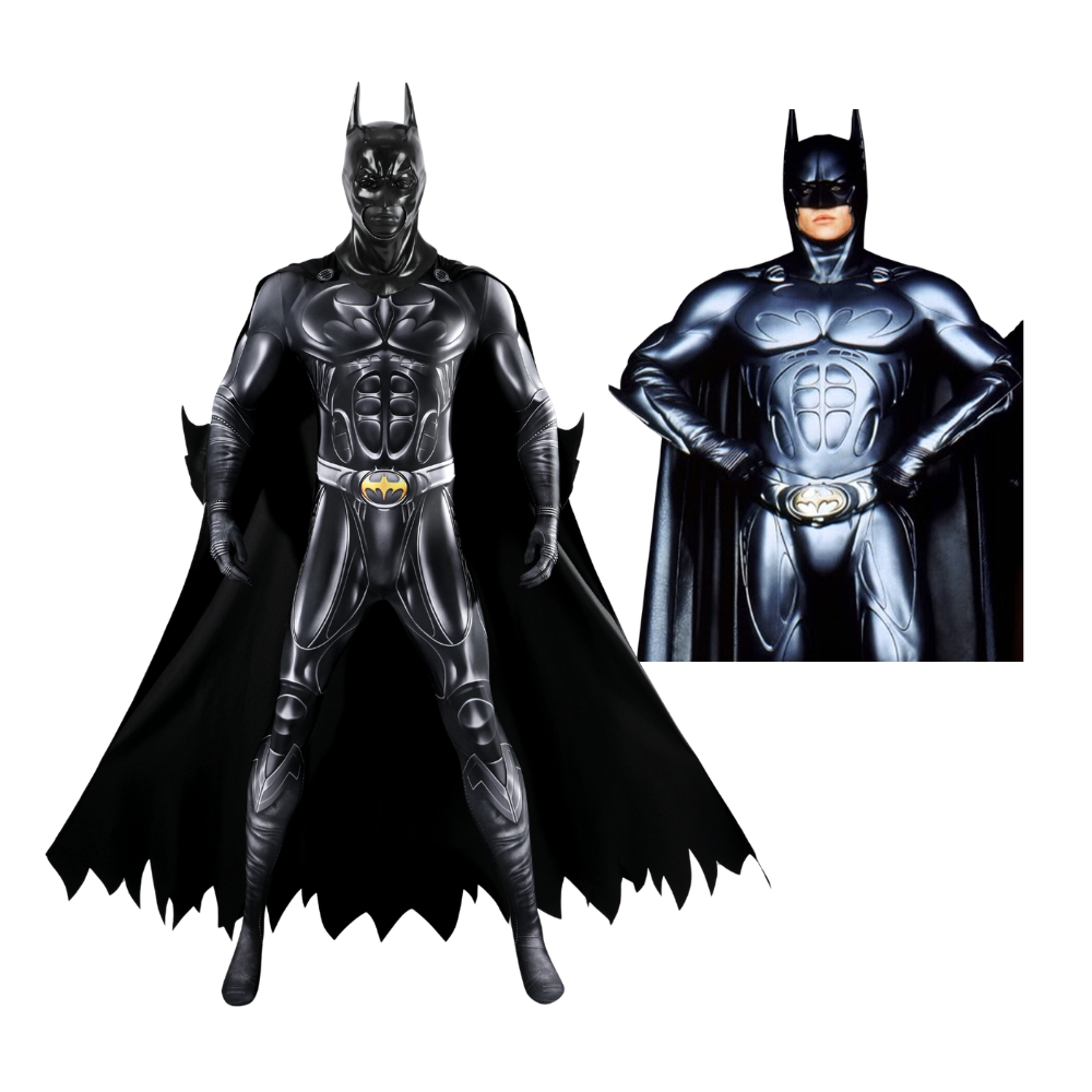 Costume de cosplay de Bruce Thomas Wayne (Batman Forever) | Tenue du film 