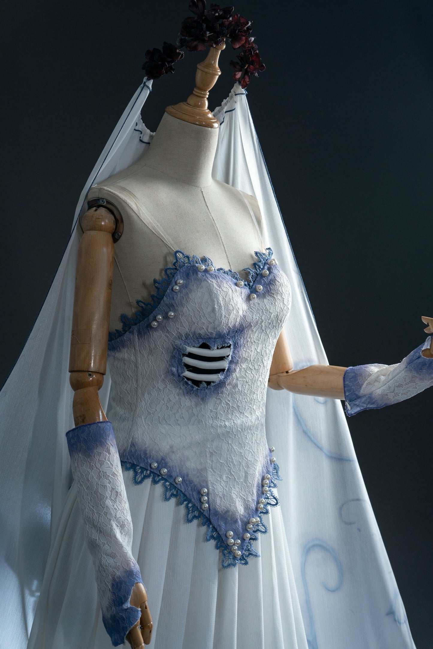 Tim Burton’s Corpse Bride Cosplay Costume  | Movie Outfit