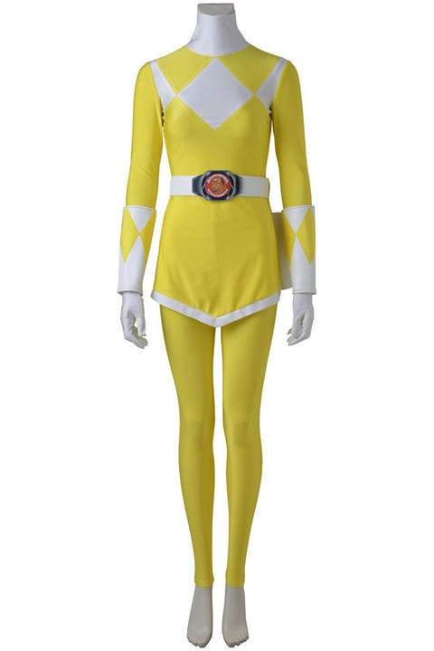 Zyuranger Yellow Female Ranger Cosplay Costume | Superhero Outfit