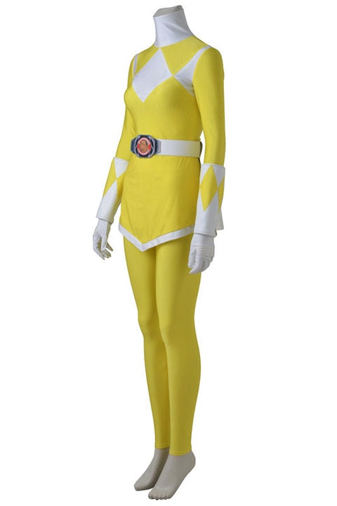 Zyuranger Yellow Female Ranger Cosplay Costume | Superhero Outfit