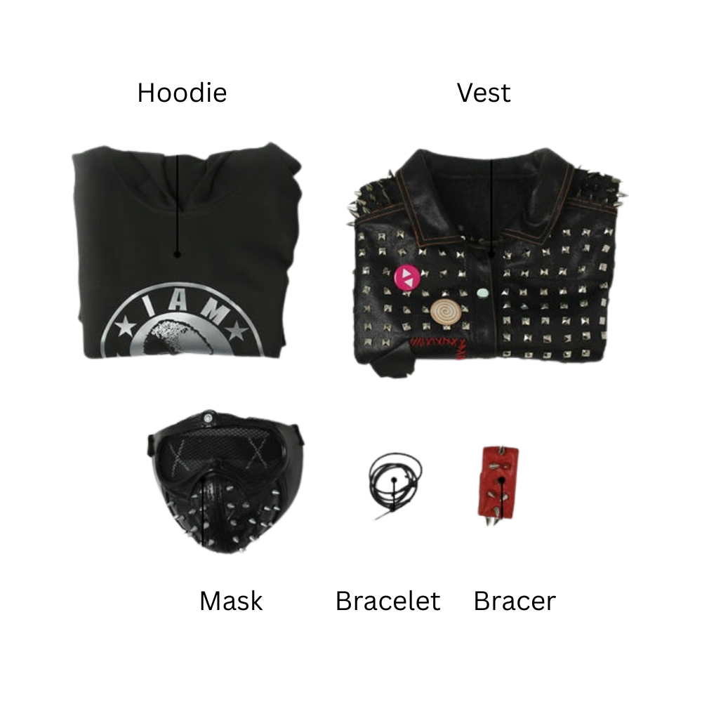 Watch Dogs Wrench Cosplay Costume | Gaming Outfit