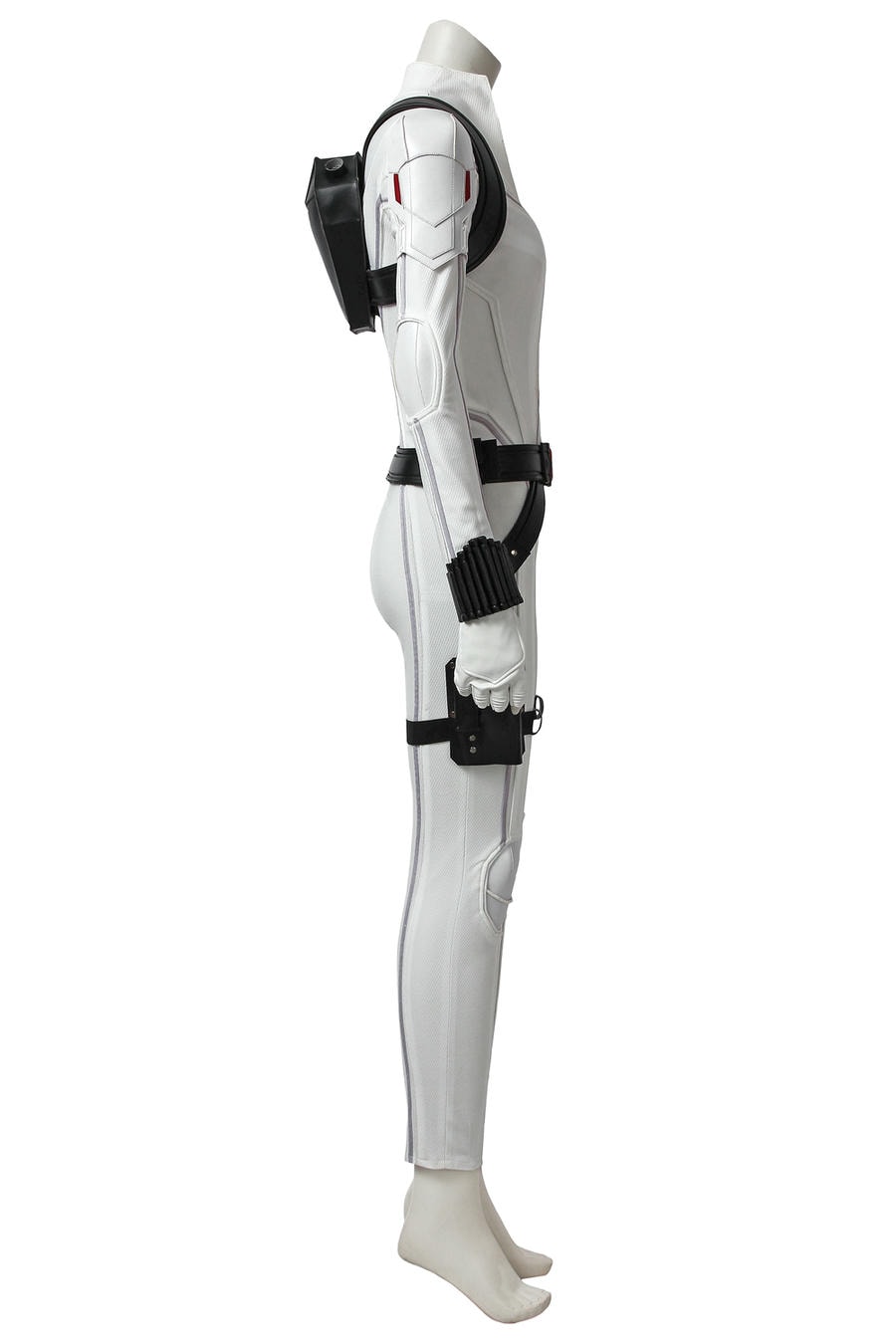 Black Widow Natasha Romanoff White Suit Cosplay Costume | Marvel Outfit